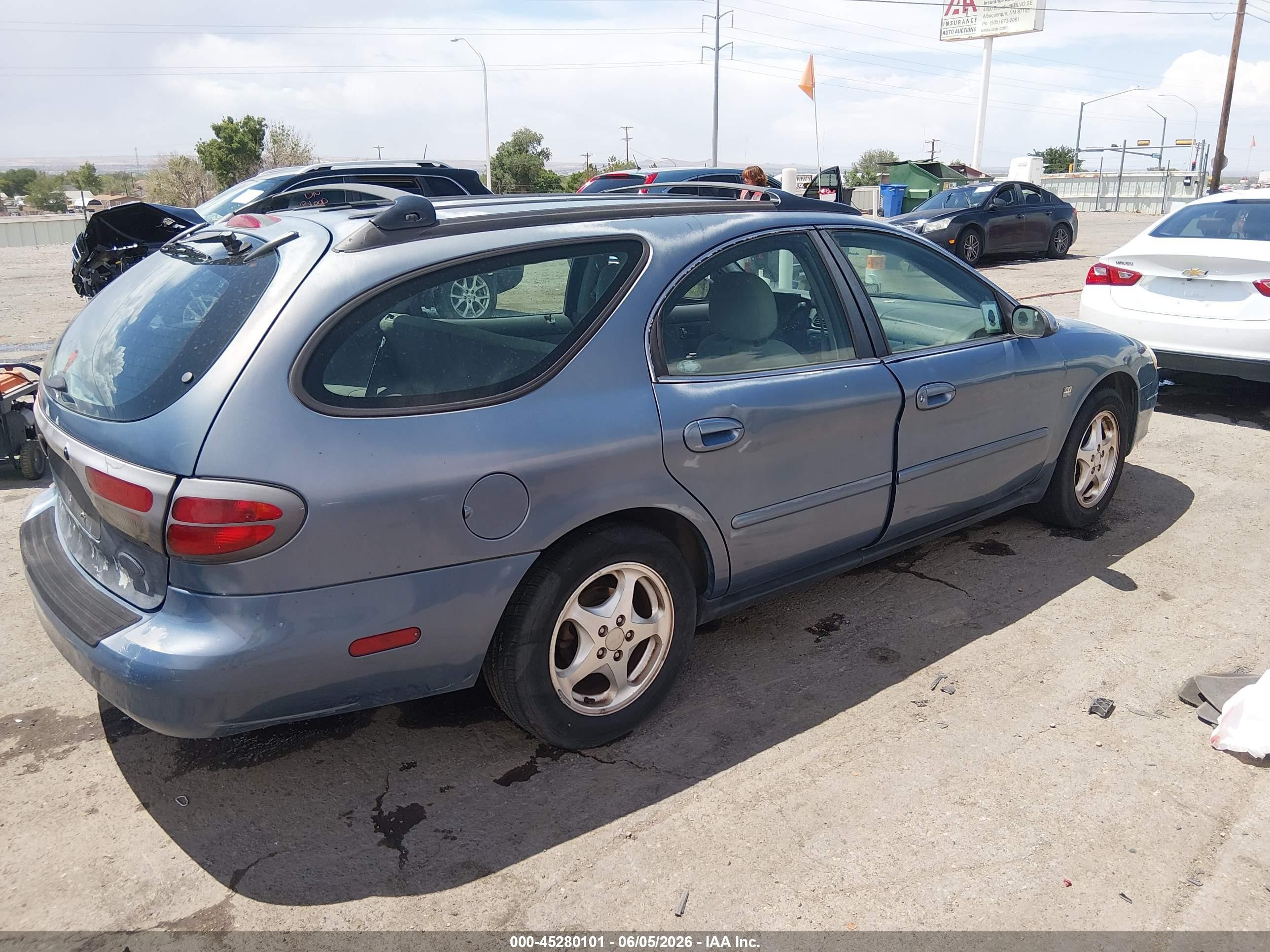 2000 Ford Taurus Se Синий vin: 1FAFP58S4YA213103