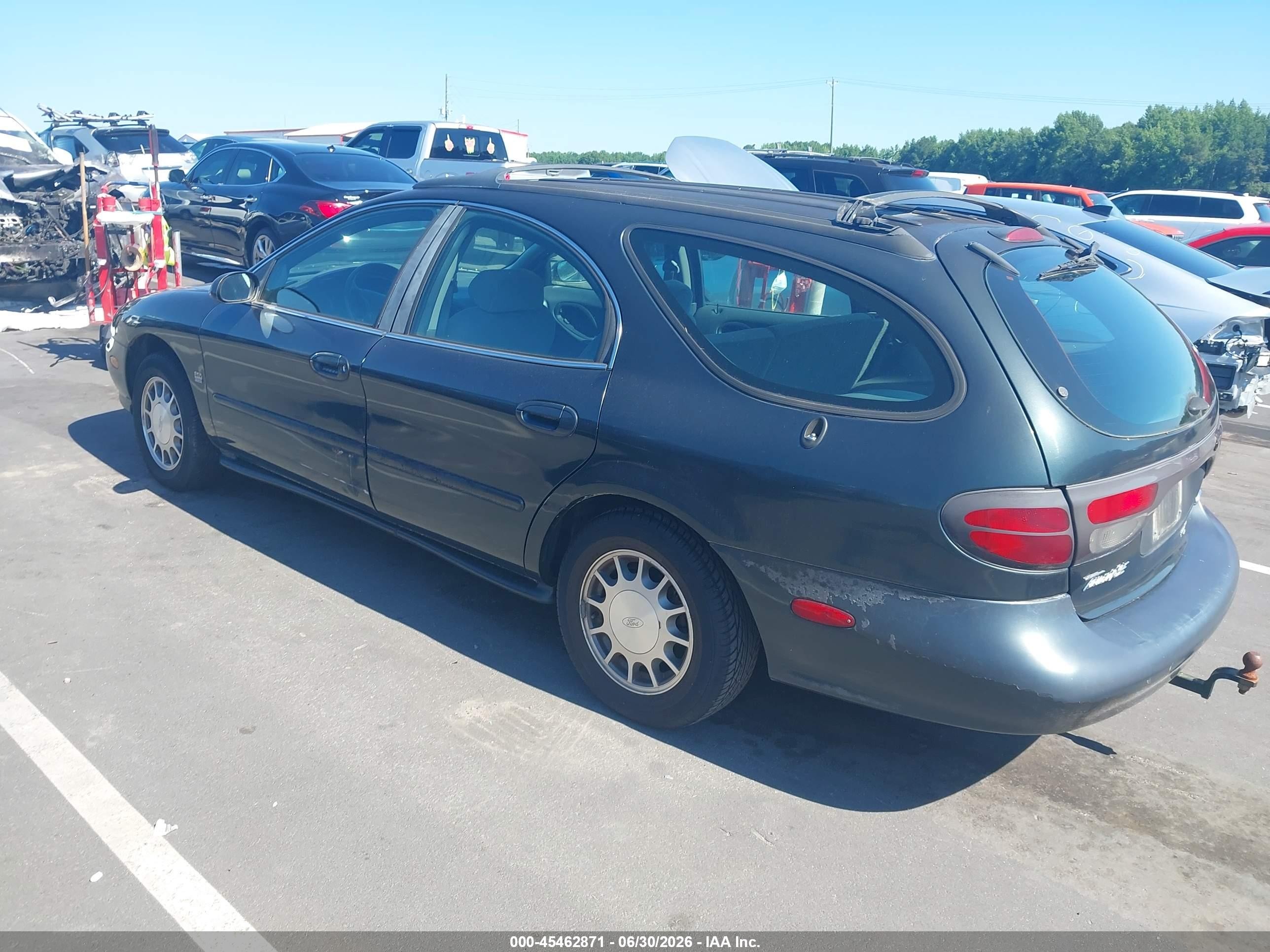 1999 Ford Taurus Se Green vin: 1FAFP58S6XA171919