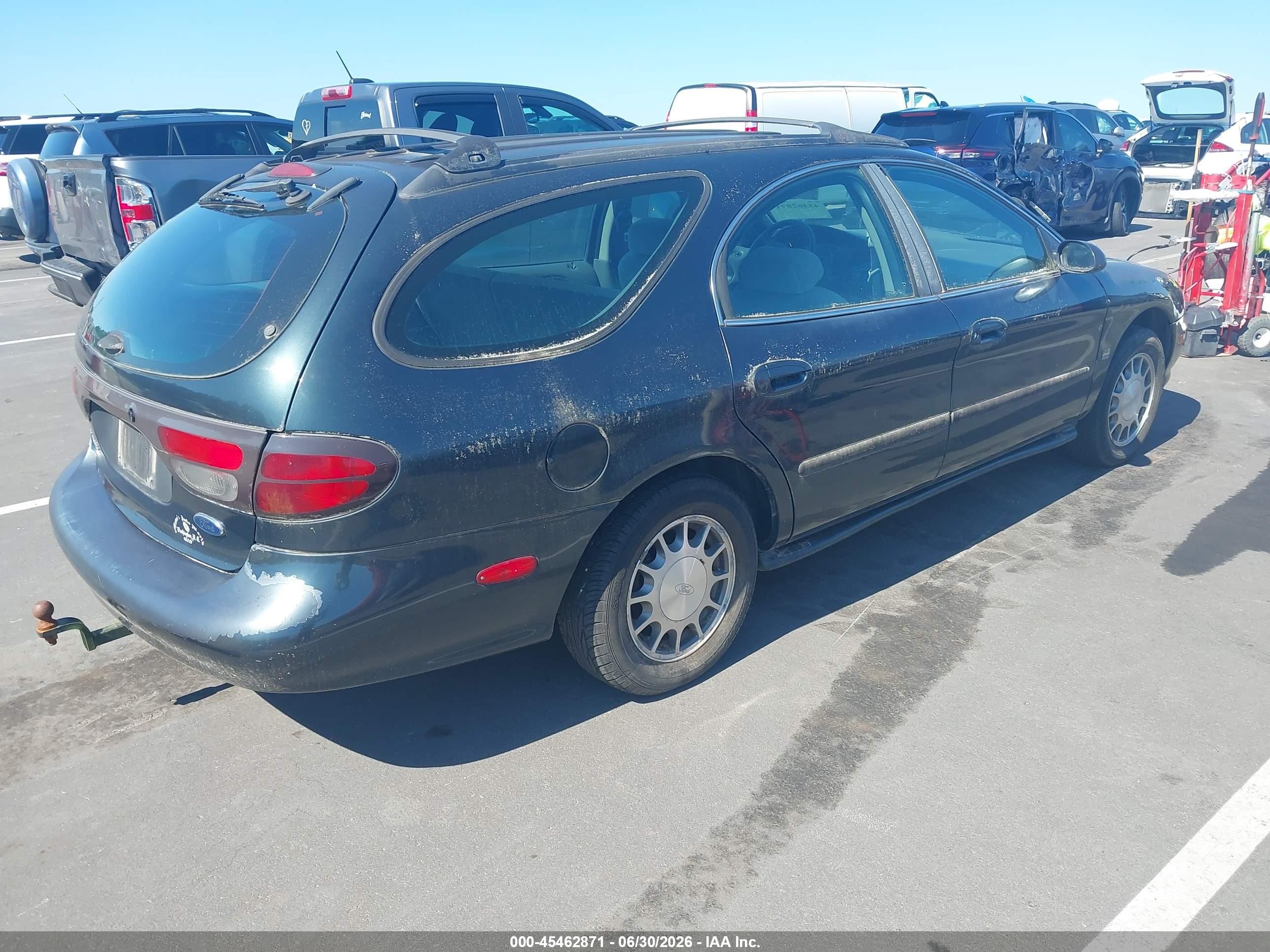 1999 Ford Taurus Se Green vin: 1FAFP58S6XA171919