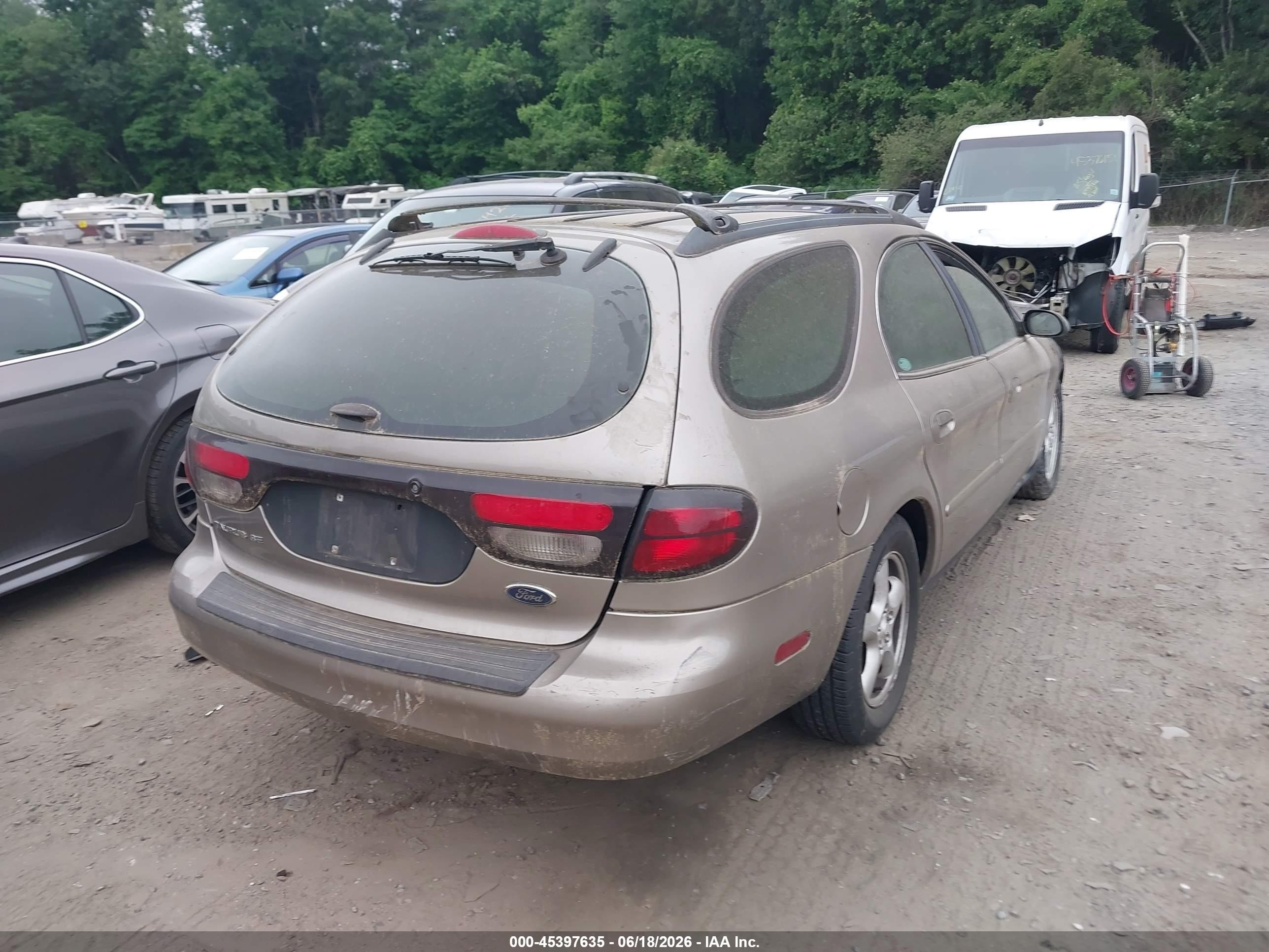2004 Ford Taurus Se Tan vin: 1FAFP58S84A150095