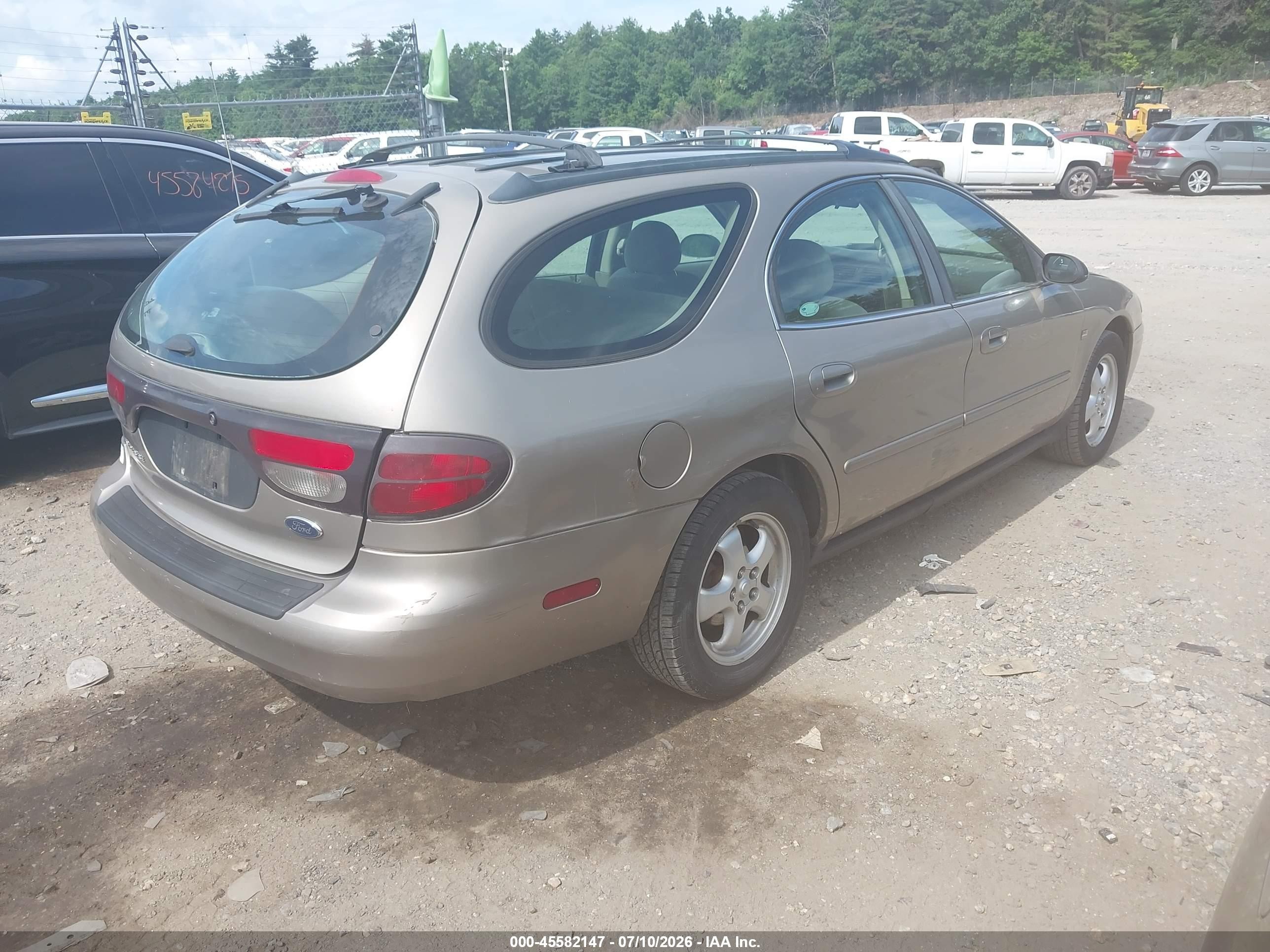 2004 Ford Taurus Se Brown vin: 1FAFP58S94A191934