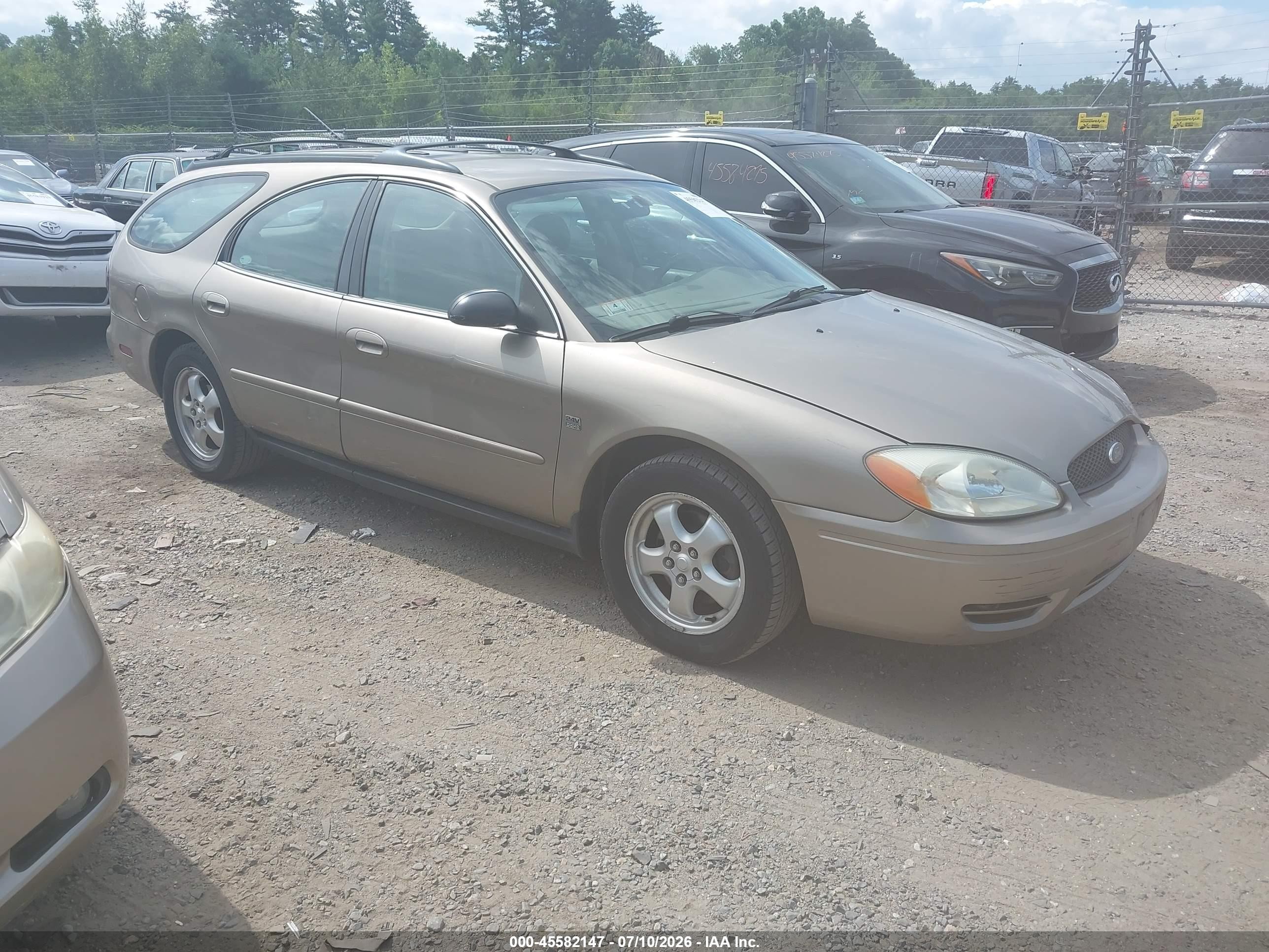 2004 Ford Taurus Se Brown vin: 1FAFP58S94A191934