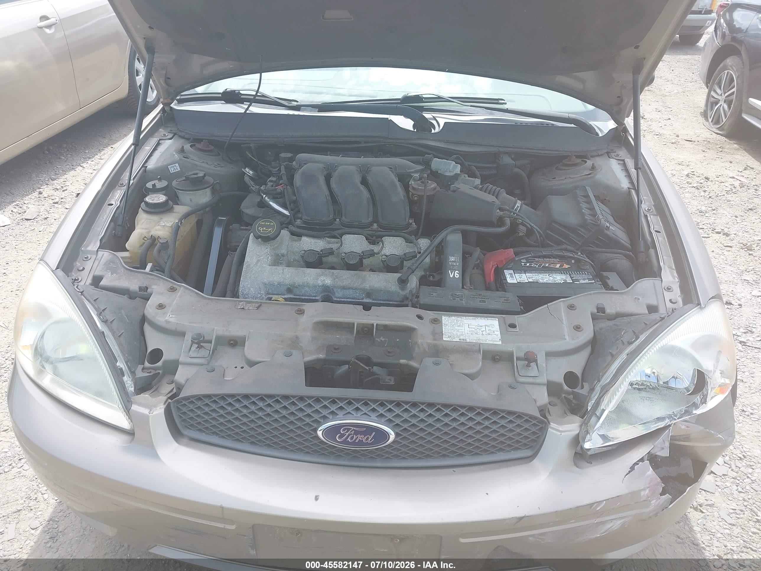 2004 Ford Taurus Se Brown vin: 1FAFP58S94A191934