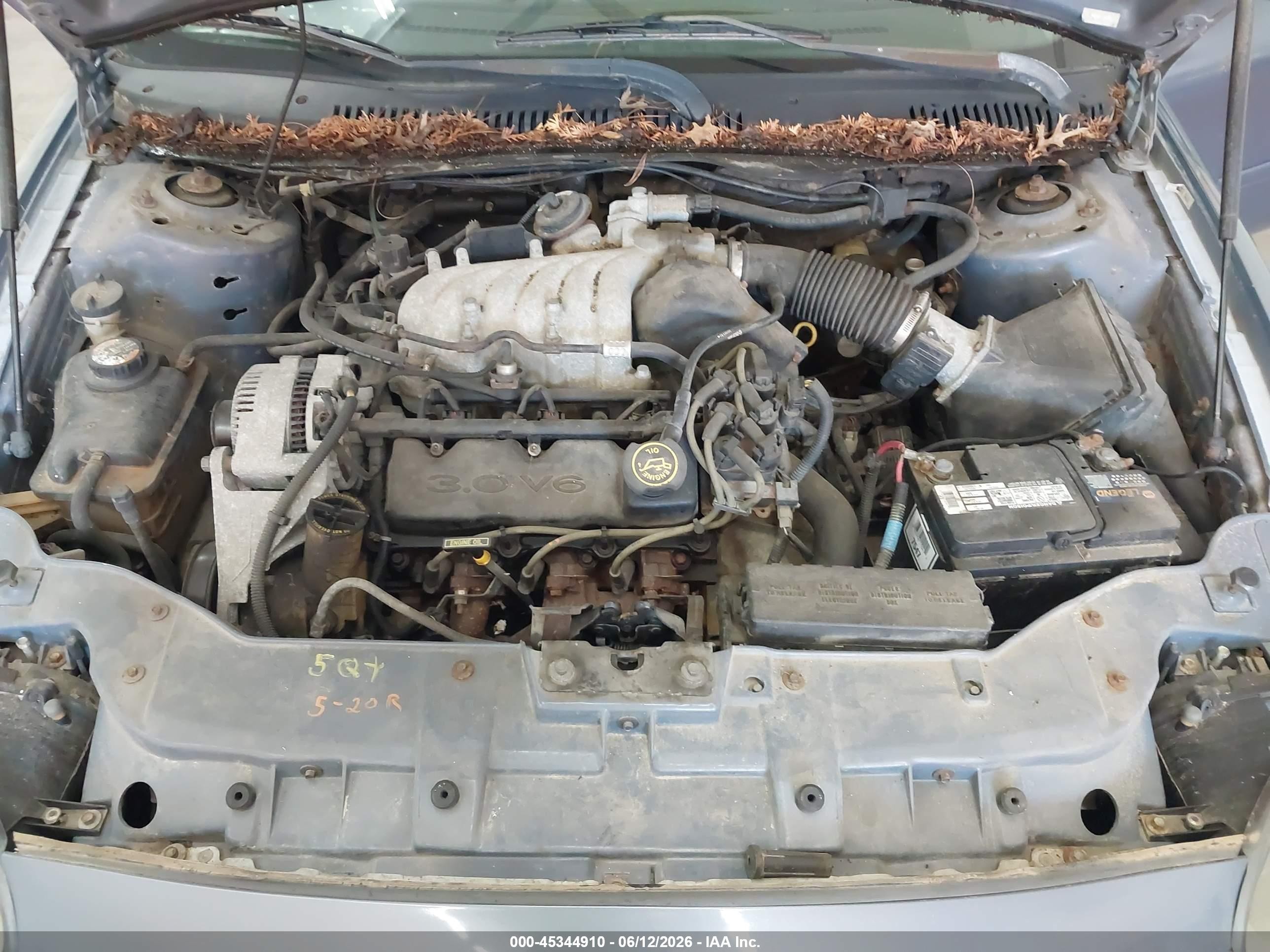 1999 Ford Taurus Se Light Blue vin: 1FAFP58U3XG220752
