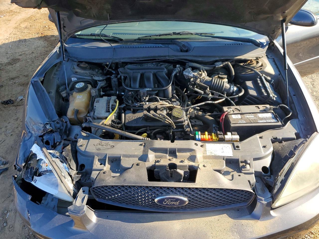 2004 Ford Taurus Se Gray vin: 1FAFP58U44A130380