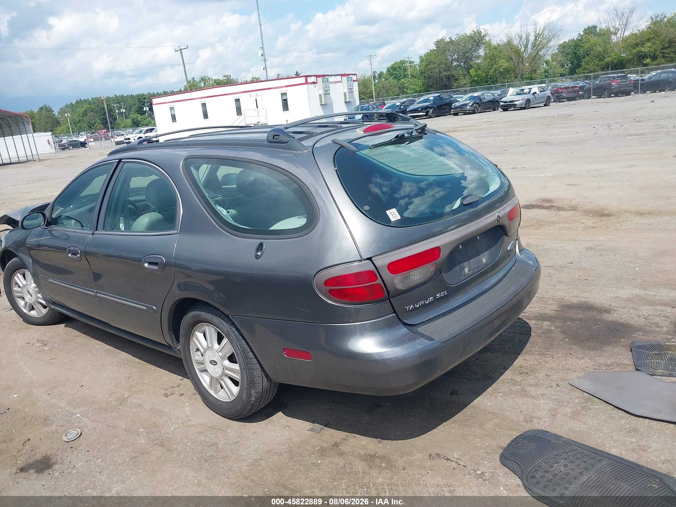 2003 Ford Taurus Sel Gray vin: 1FAFP59SX3A194743