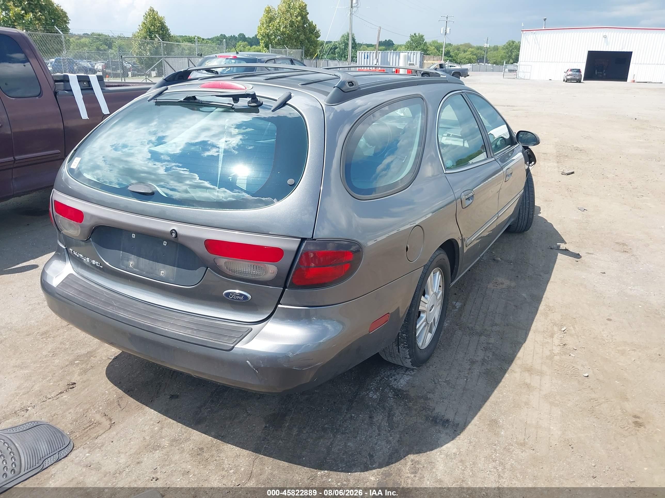 2003 Ford Taurus Sel Gray vin: 1FAFP59SX3A194743