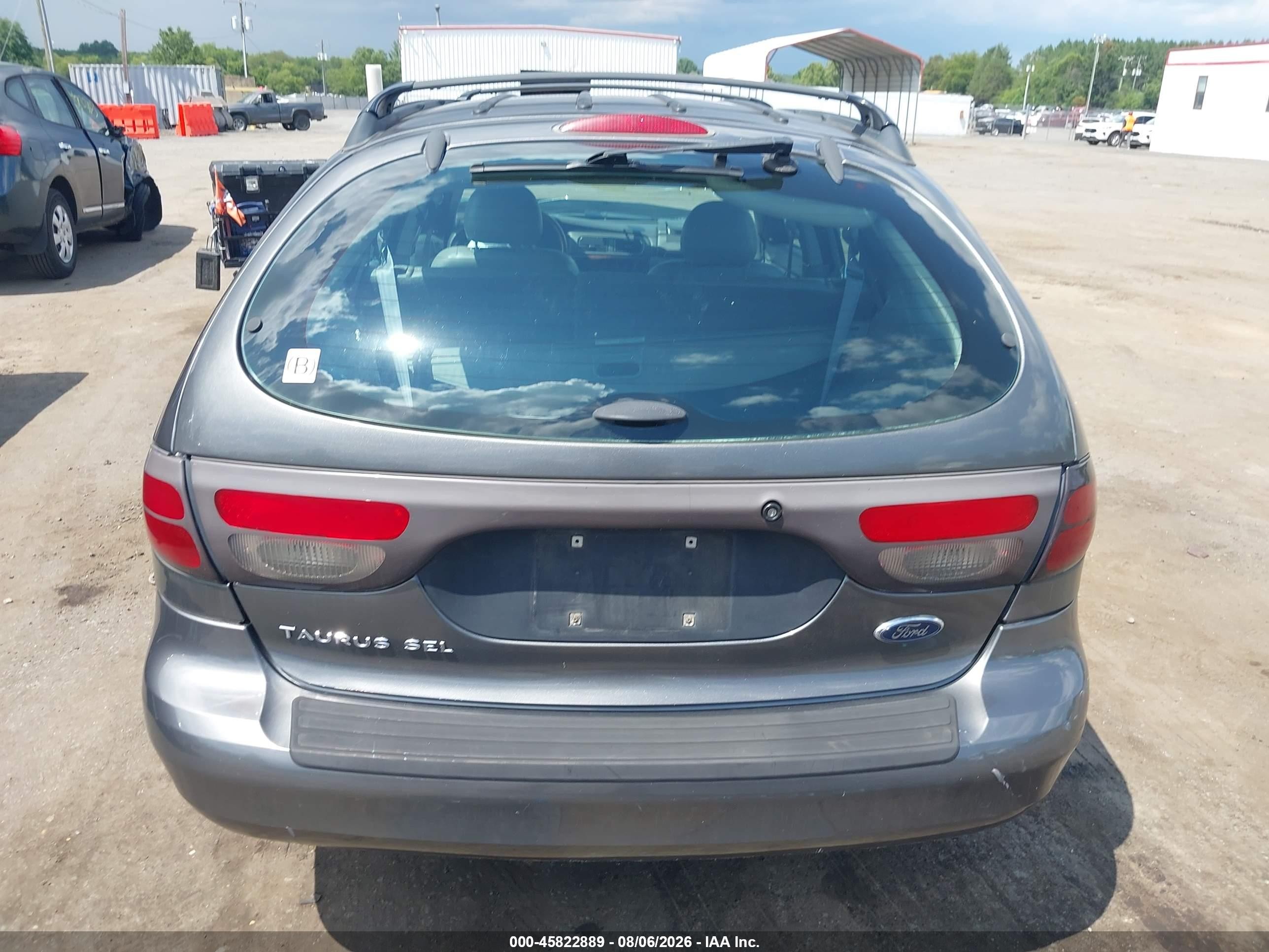 2003 Ford Taurus Sel Gray vin: 1FAFP59SX3A194743