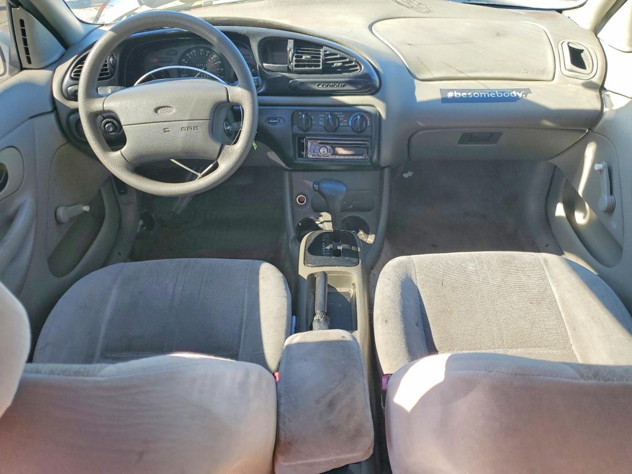 1999 Ford Contour Lx White vin: 1FAFP6531XK182565