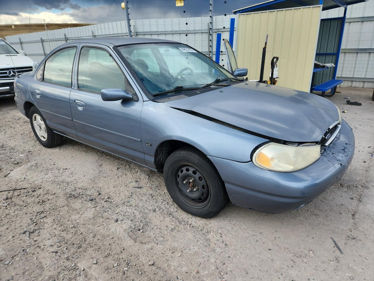 1999 Ford Contour Lx Blue vin: 1FAFP6535XK235090