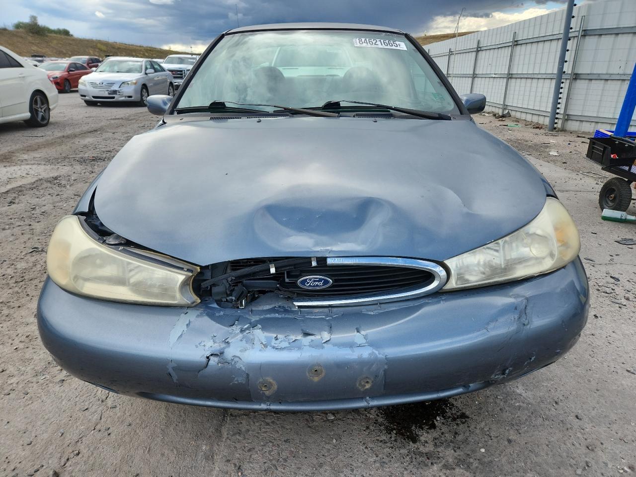 1999 Ford Contour Lx Blue vin: 1FAFP6535XK235090