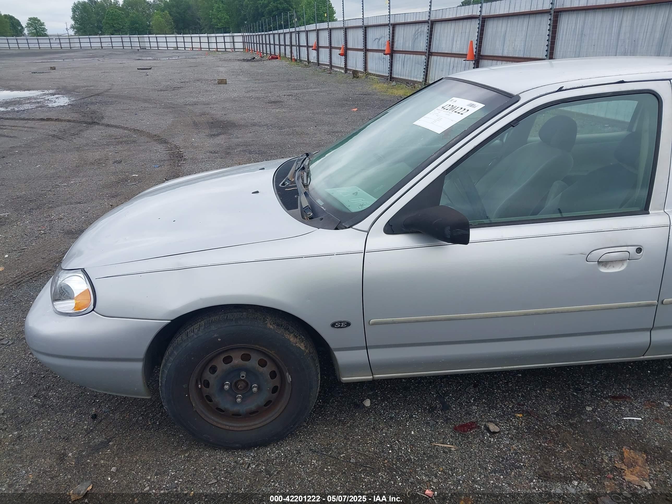 2000 Ford Contour Se Fleet Серебряный vin: 1FAFP6630YK140498