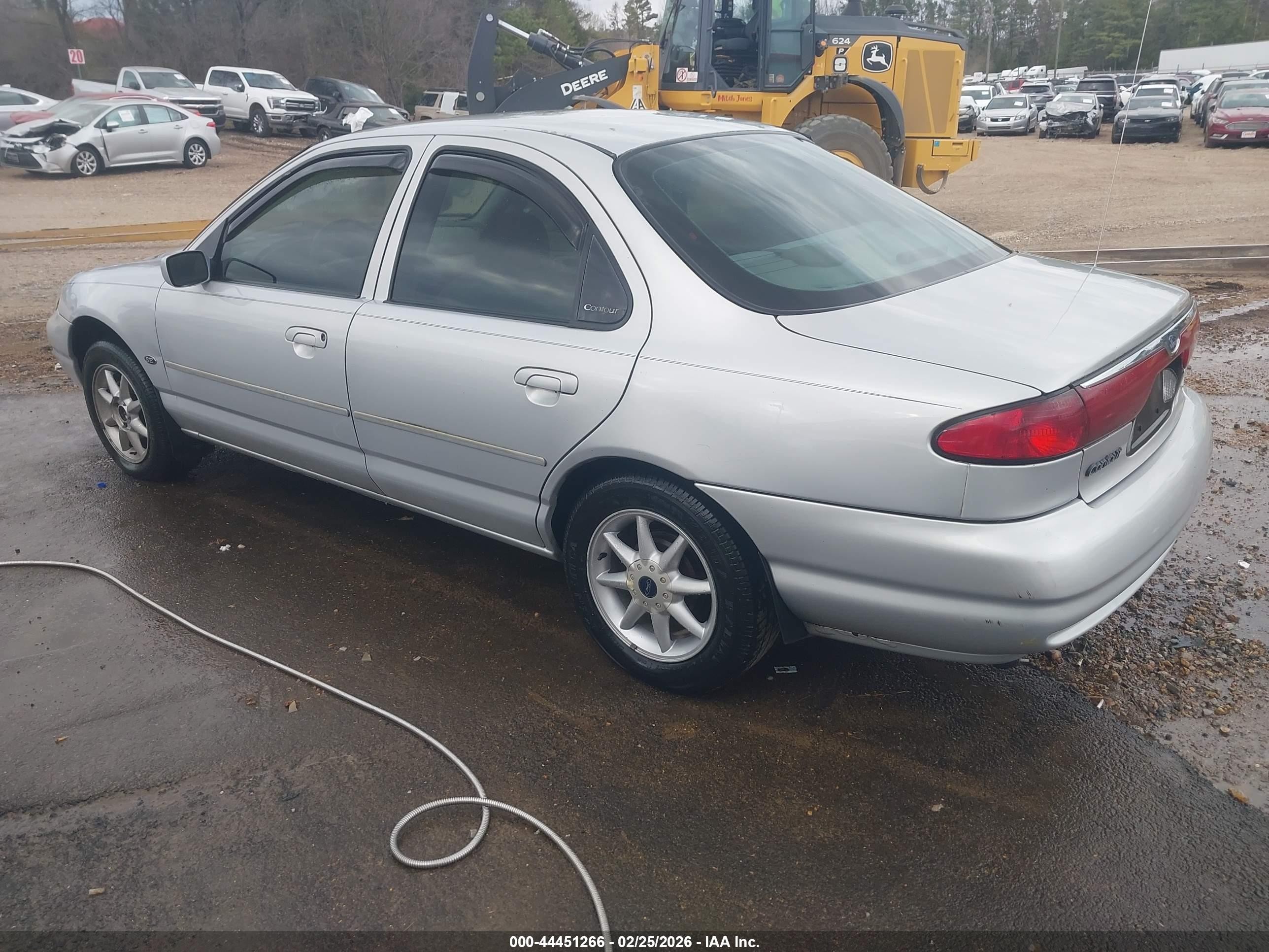 1998 Ford Contour Lx Light Blue vin: 1FAFP6631WK299592