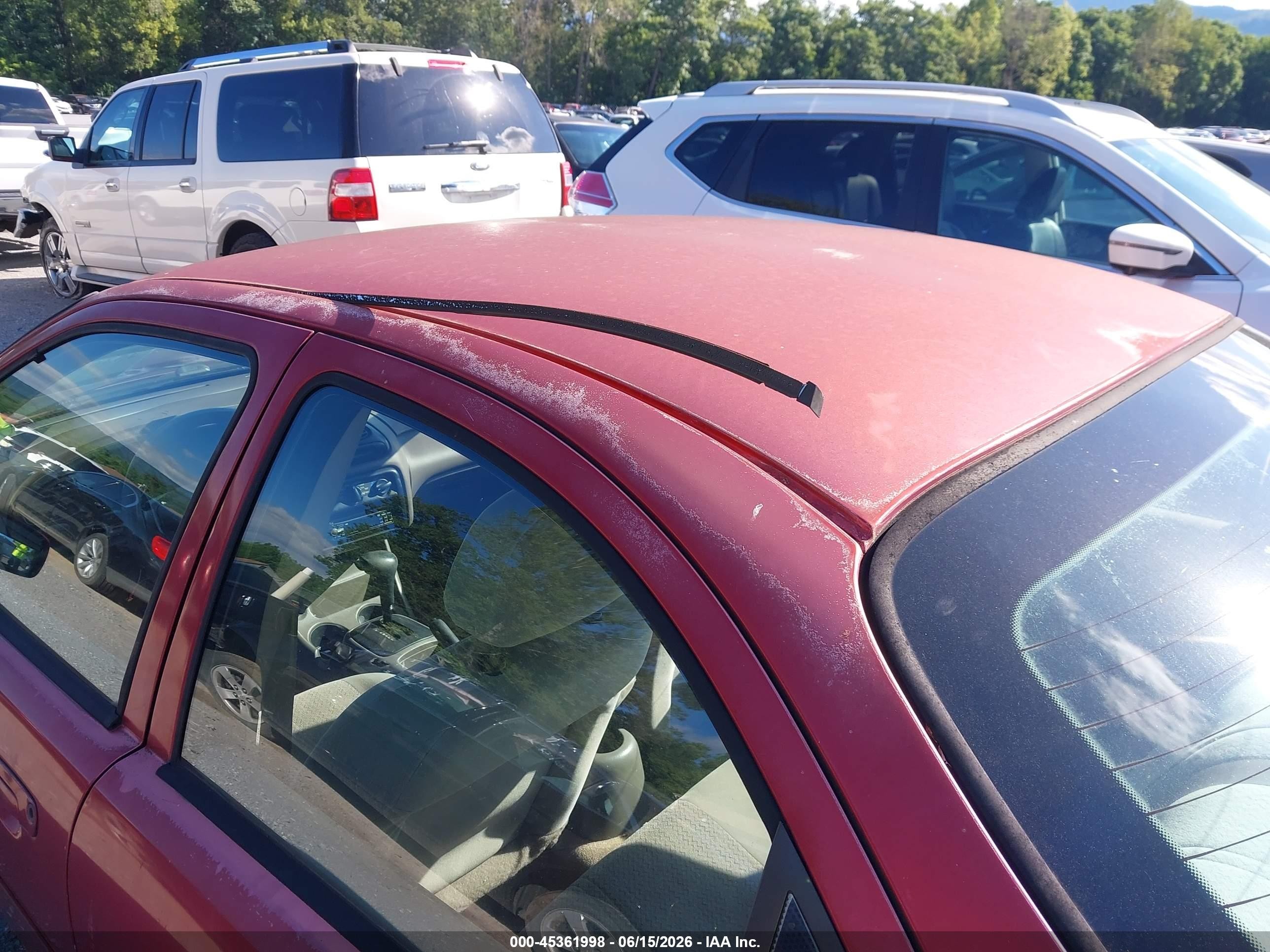 1998 Ford Contour Lx/sport/se Red vin: 1FAFP6632WK237313