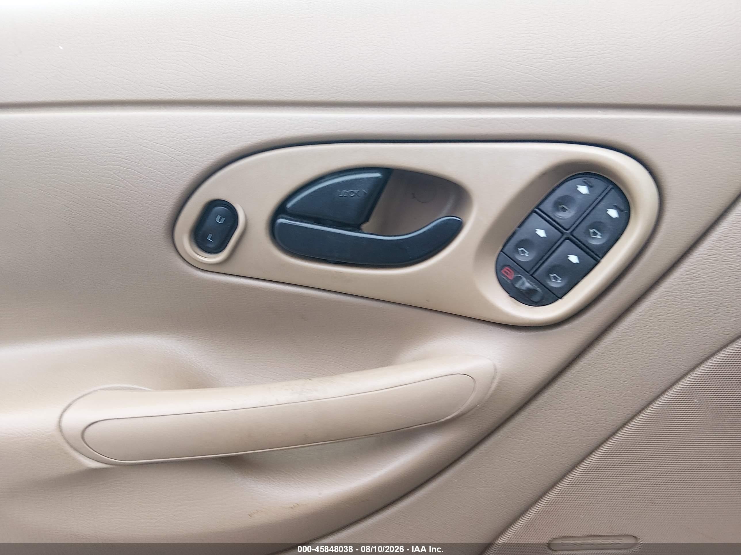 1998 Ford Contour Lx/se Tan vin: 1FAFP6632WK281442
