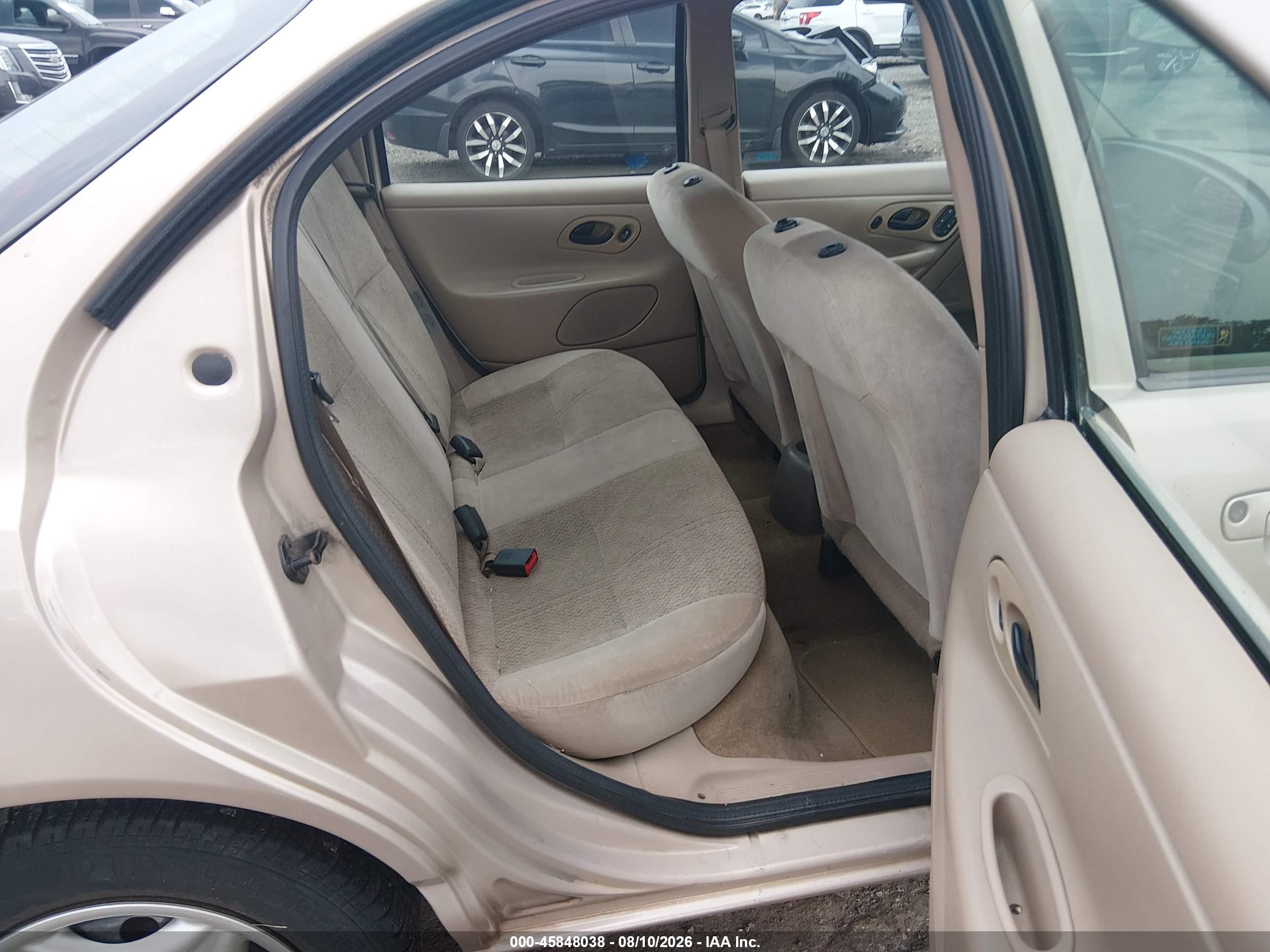 1998 Ford Contour Lx/se Tan vin: 1FAFP6632WK281442