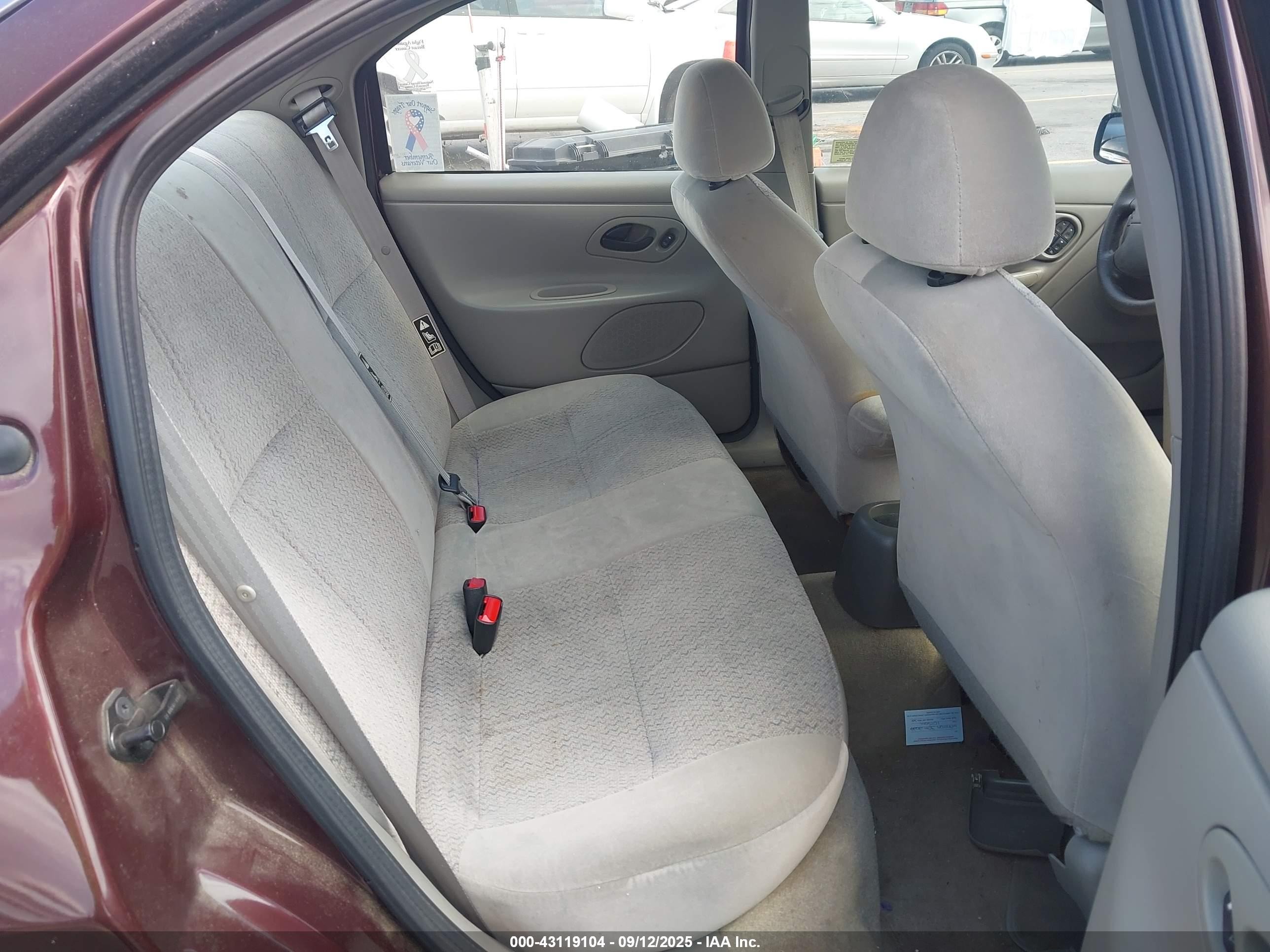 2000 Ford Contour Se Fleet Maroon vin: 1FAFP6633YK127289