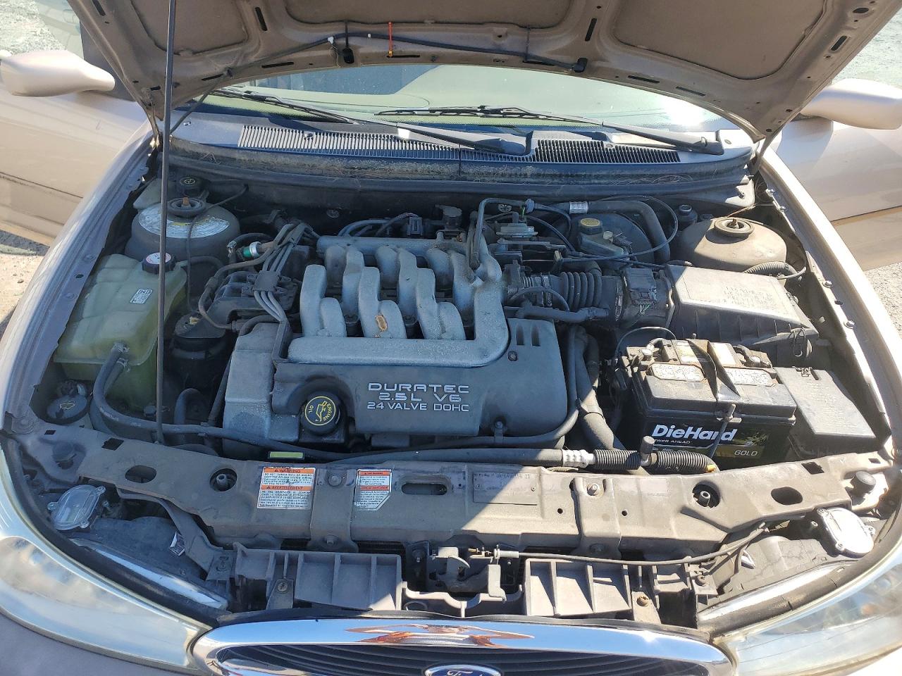 1998 Ford Contour Lx Tan vin: 1FAFP66L0WK228920