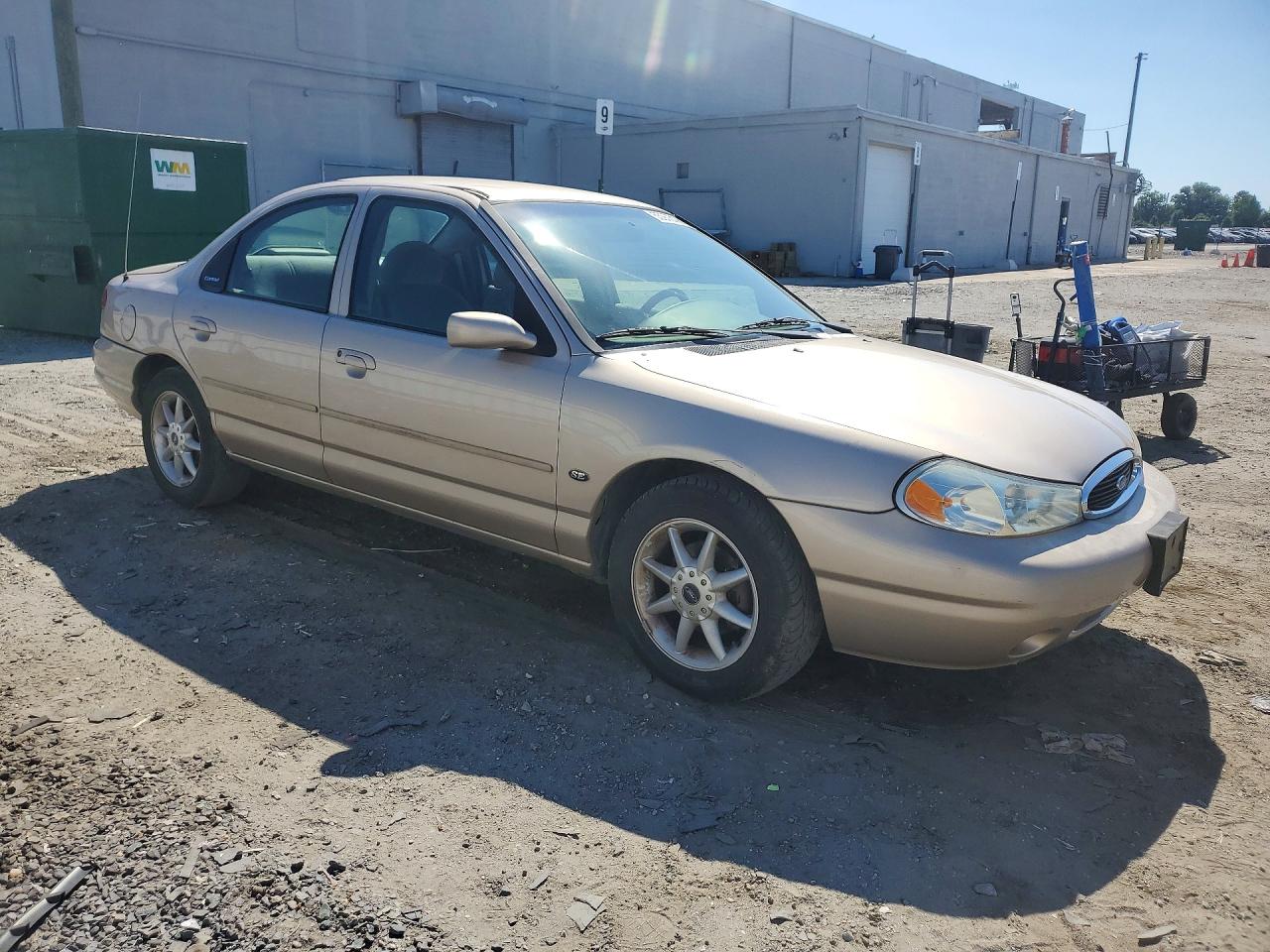 1998 Ford Contour Lx Tan vin: 1FAFP66L0WK228920