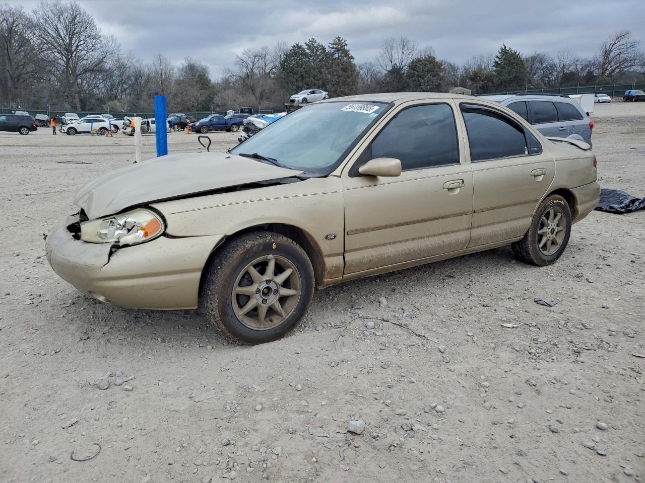 2000 Ford Contour Se Gold vin: 1FAFP66L5YK126158