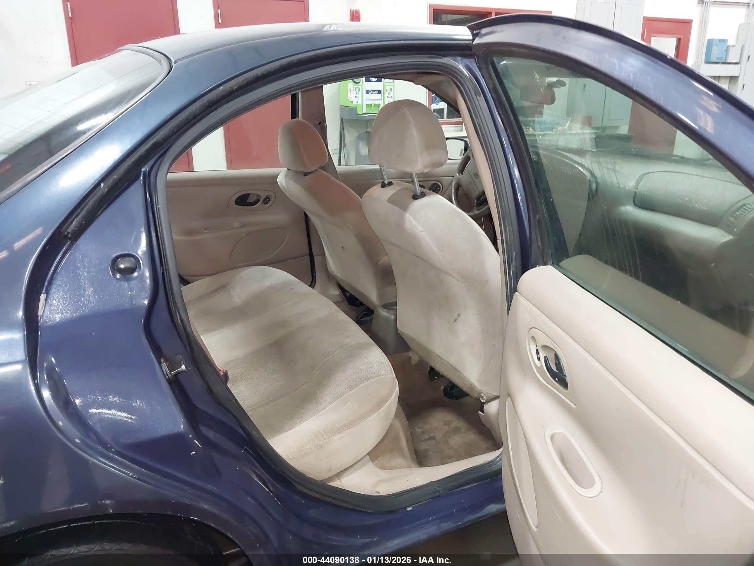 1999 Ford Contour Se Blue vin: 1FAFP66L7XK197053
