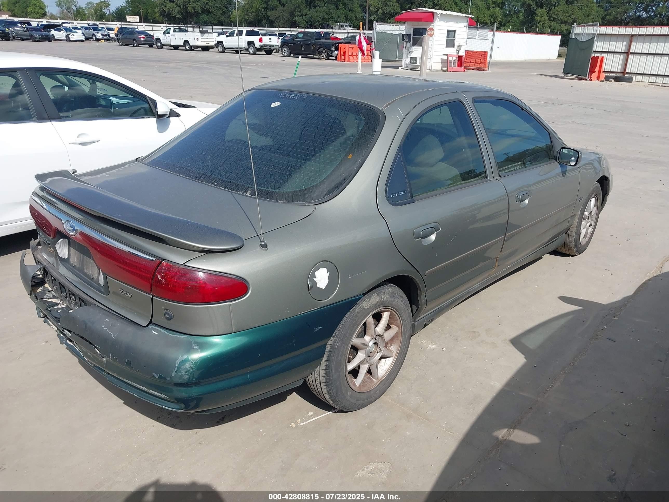 1999 Ford Contour Se Серый vin: 1FAFP66L9XK201636
