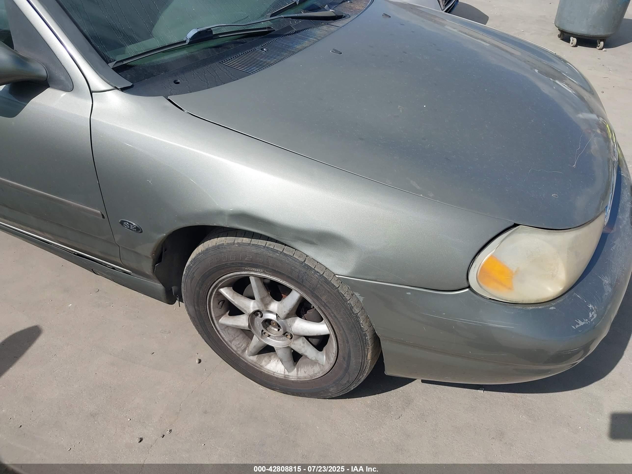 1999 Ford Contour Se Серый vin: 1FAFP66L9XK201636