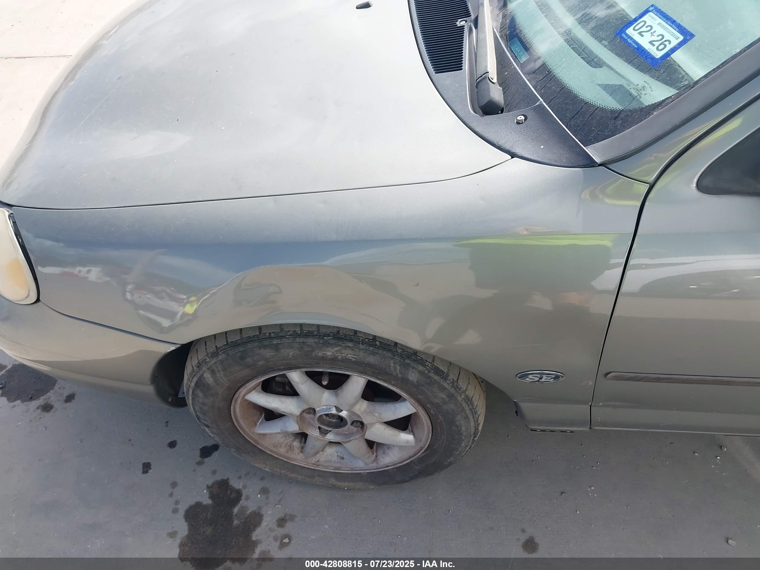 1999 Ford Contour Se Серый vin: 1FAFP66L9XK201636