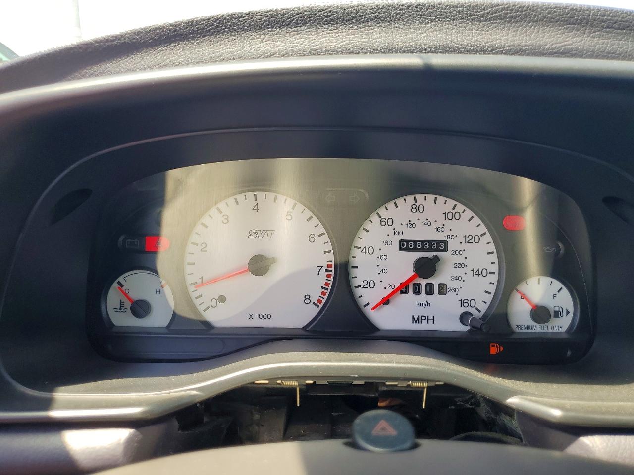 1998 Ford Contour Svt Red vin: 1FAFP68G0WK272528