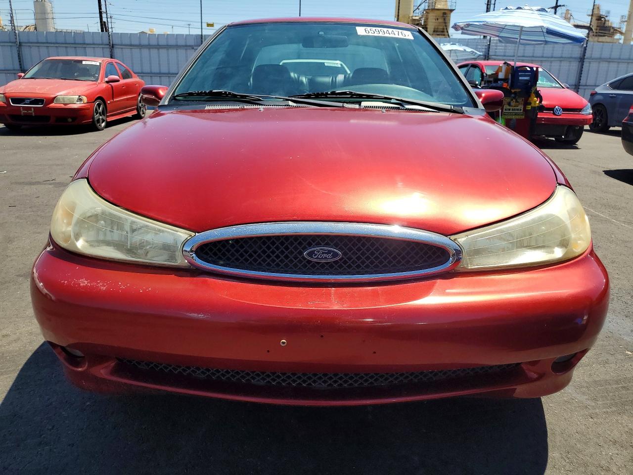 1998 Ford Contour Svt Red vin: 1FAFP68G0WK272528