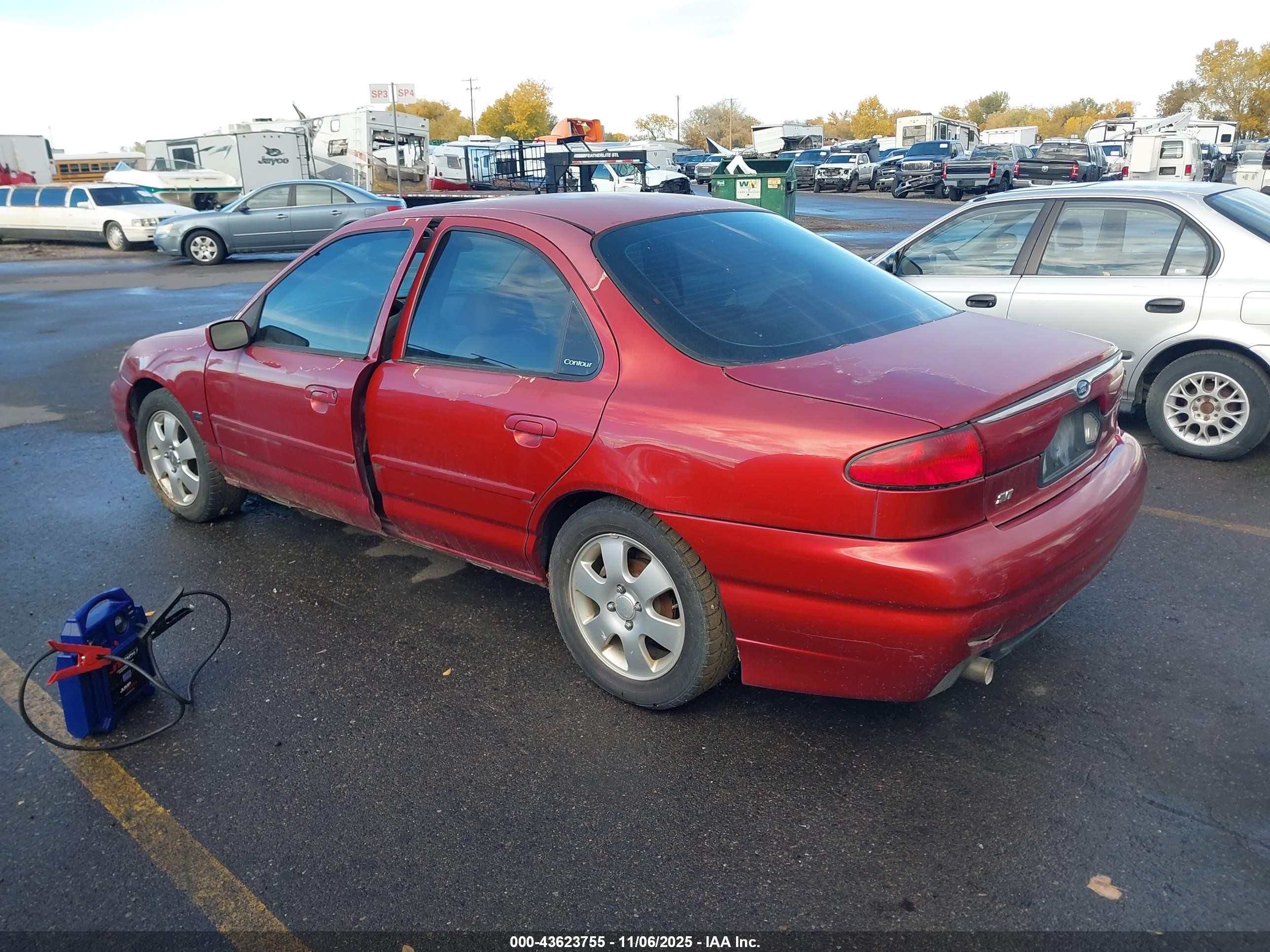 1999 Ford Contour Svt Red vin: 1FAFP68G5XK195009