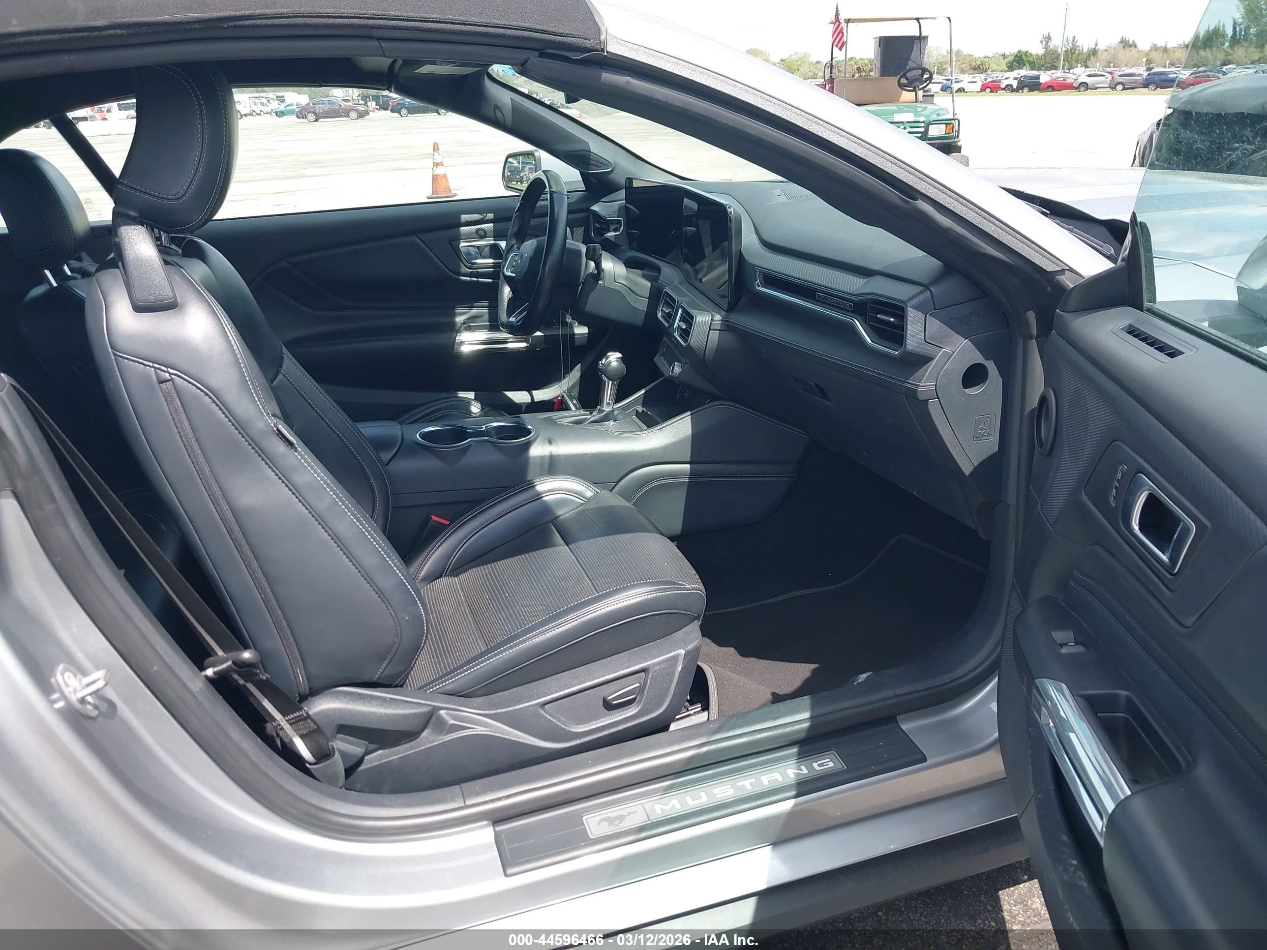2024 Ford Mustang Ecoboost Premium Silver vin: 1FAGP8UH5R5133268