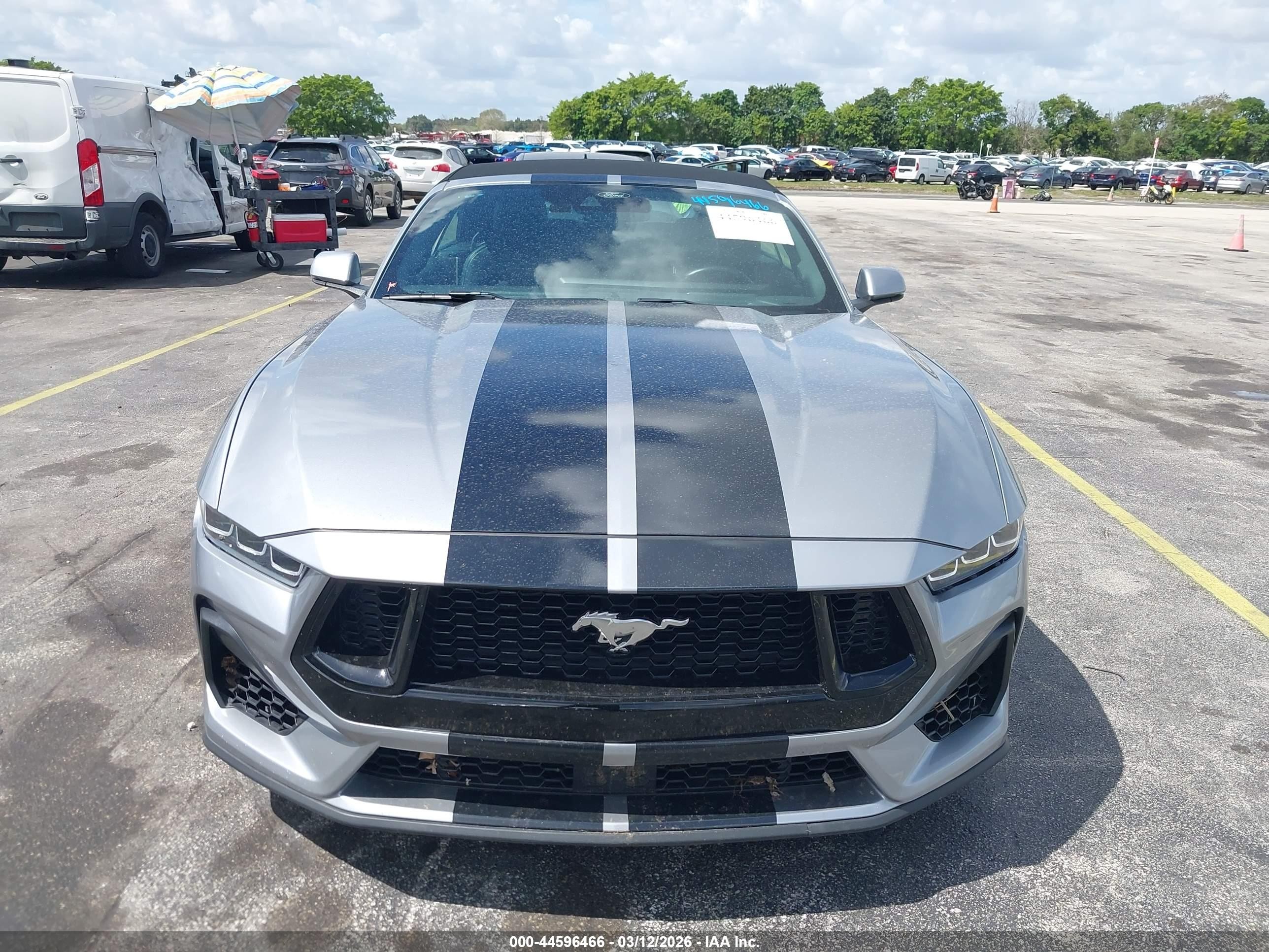 2024 Ford Mustang Ecoboost Premium Silver vin: 1FAGP8UH5R5133268