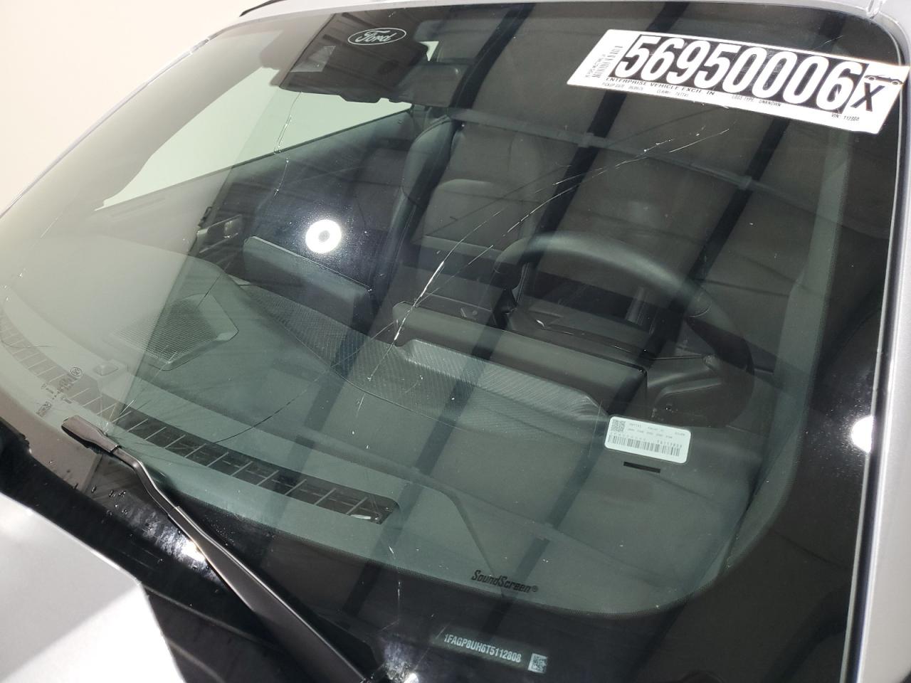 2026 Ford Mustang Серебряный vin: 1FAGP8UH6T5112808 Damage: Windshield, Broken, Replacement Required