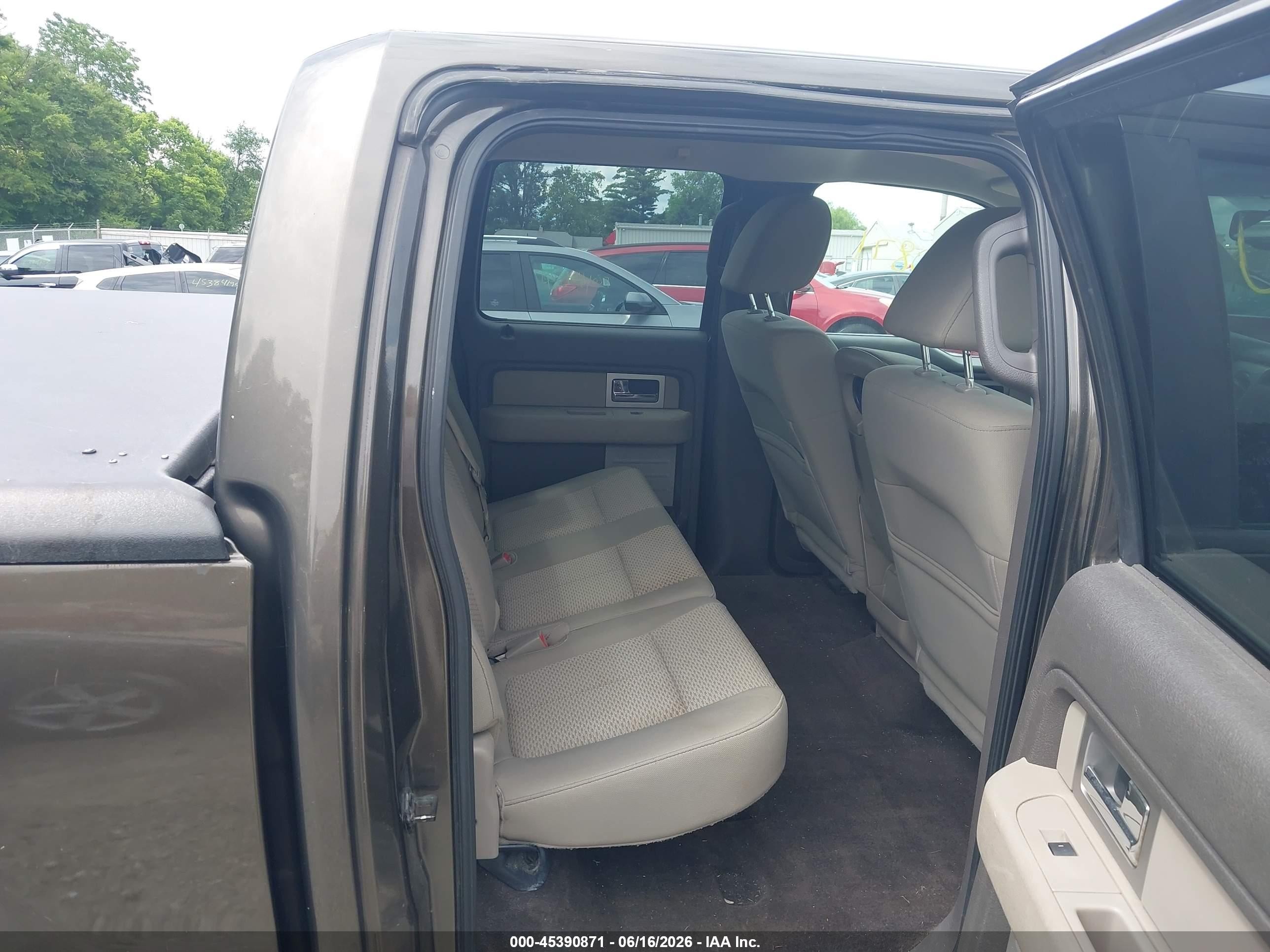 2009 Ford F150 Beige vin: 1FAGW12839FA97350