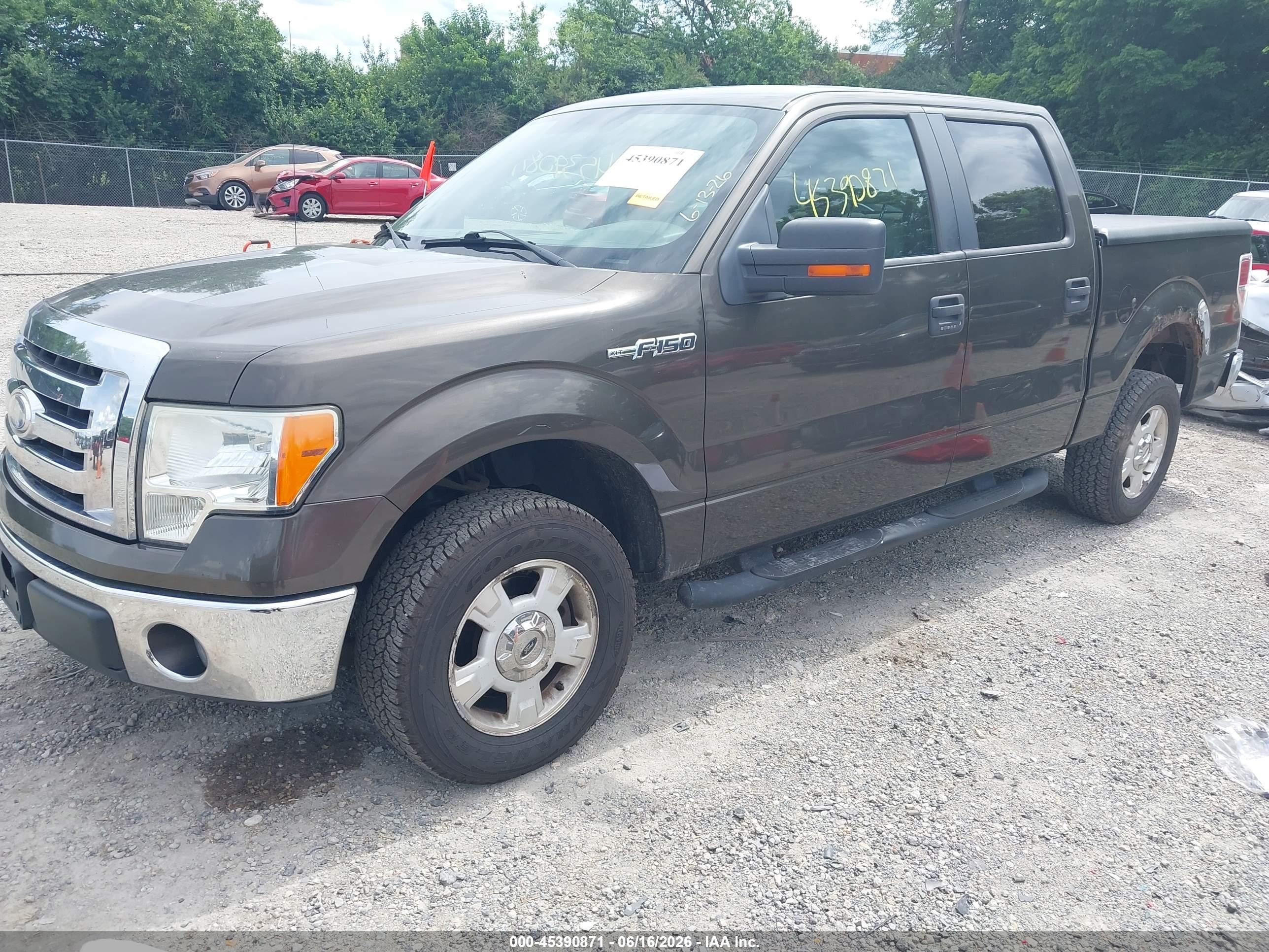 2009 Ford F150 Beige vin: 1FAGW12839FA97350