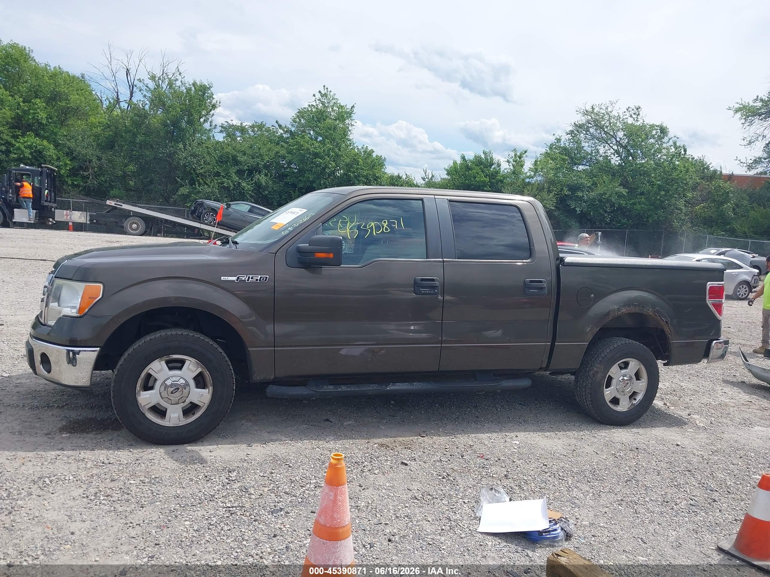 2009 Ford F150 Beige vin: 1FAGW12839FA97350