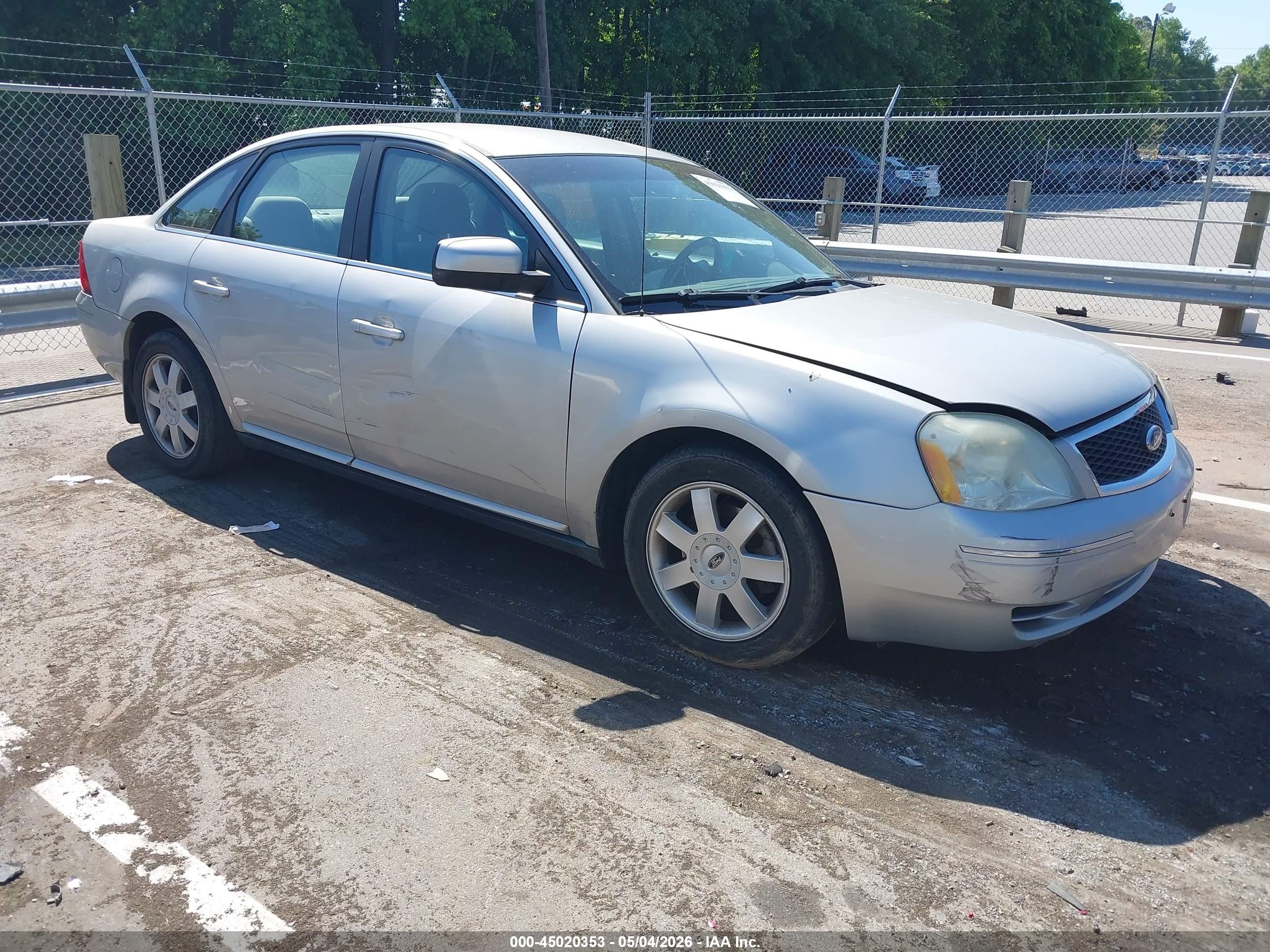 2006 Ford Five Hundred Se Gray vin: 1FAHP23116G160005