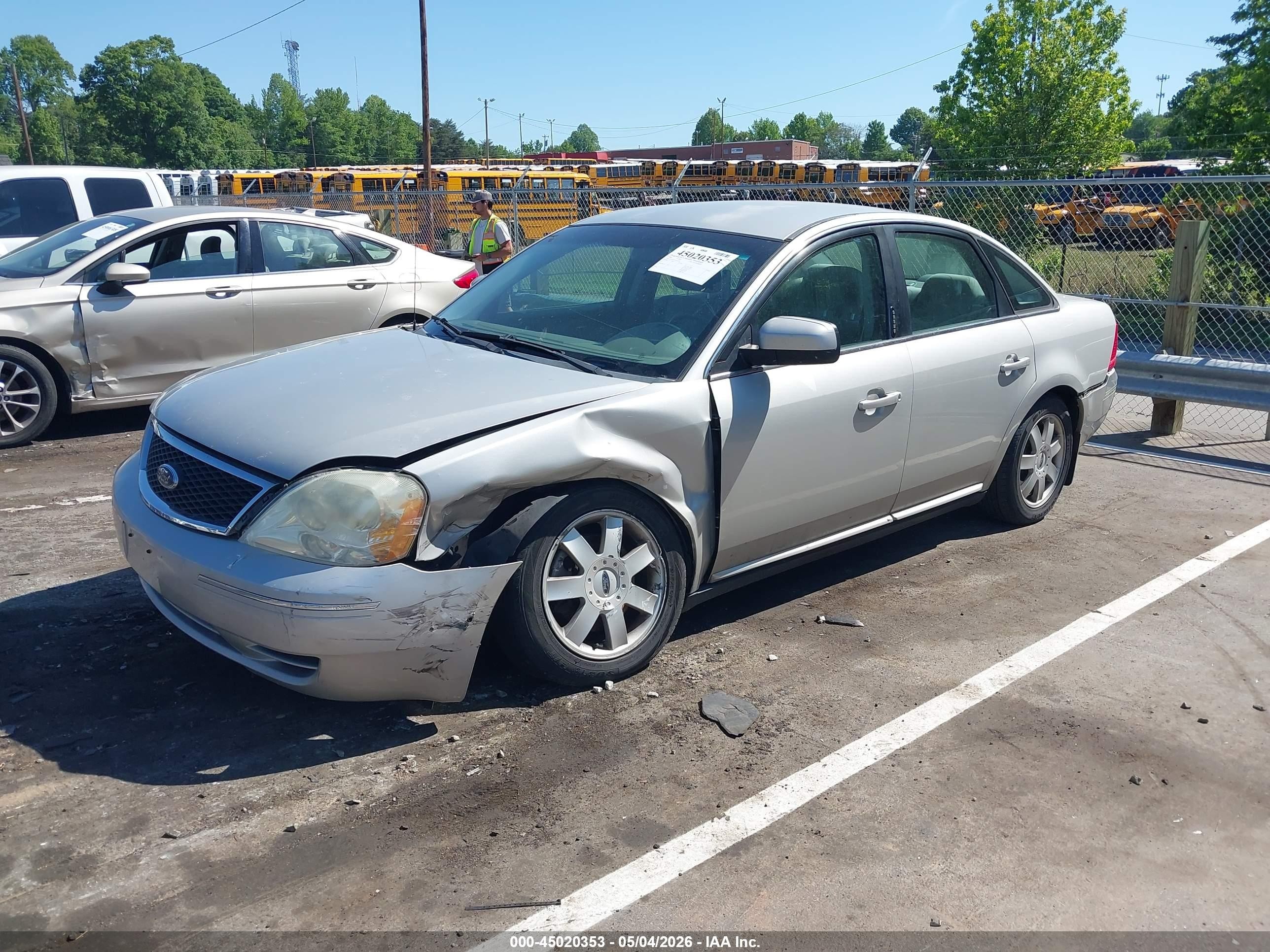 2006 Ford Five Hundred Se Gray vin: 1FAHP23116G160005