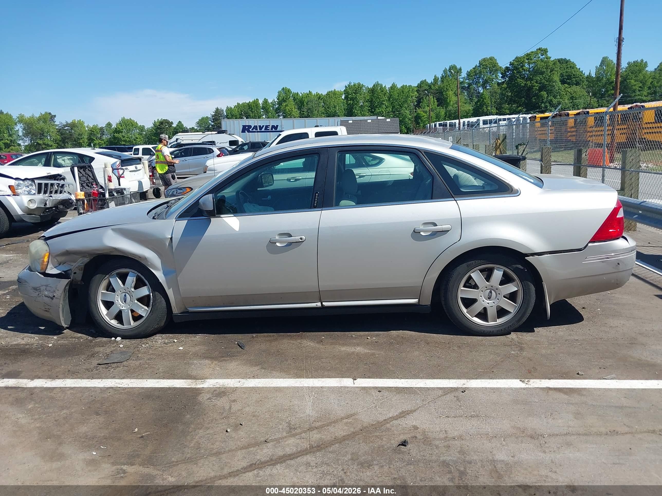 2006 Ford Five Hundred Se Gray vin: 1FAHP23116G160005