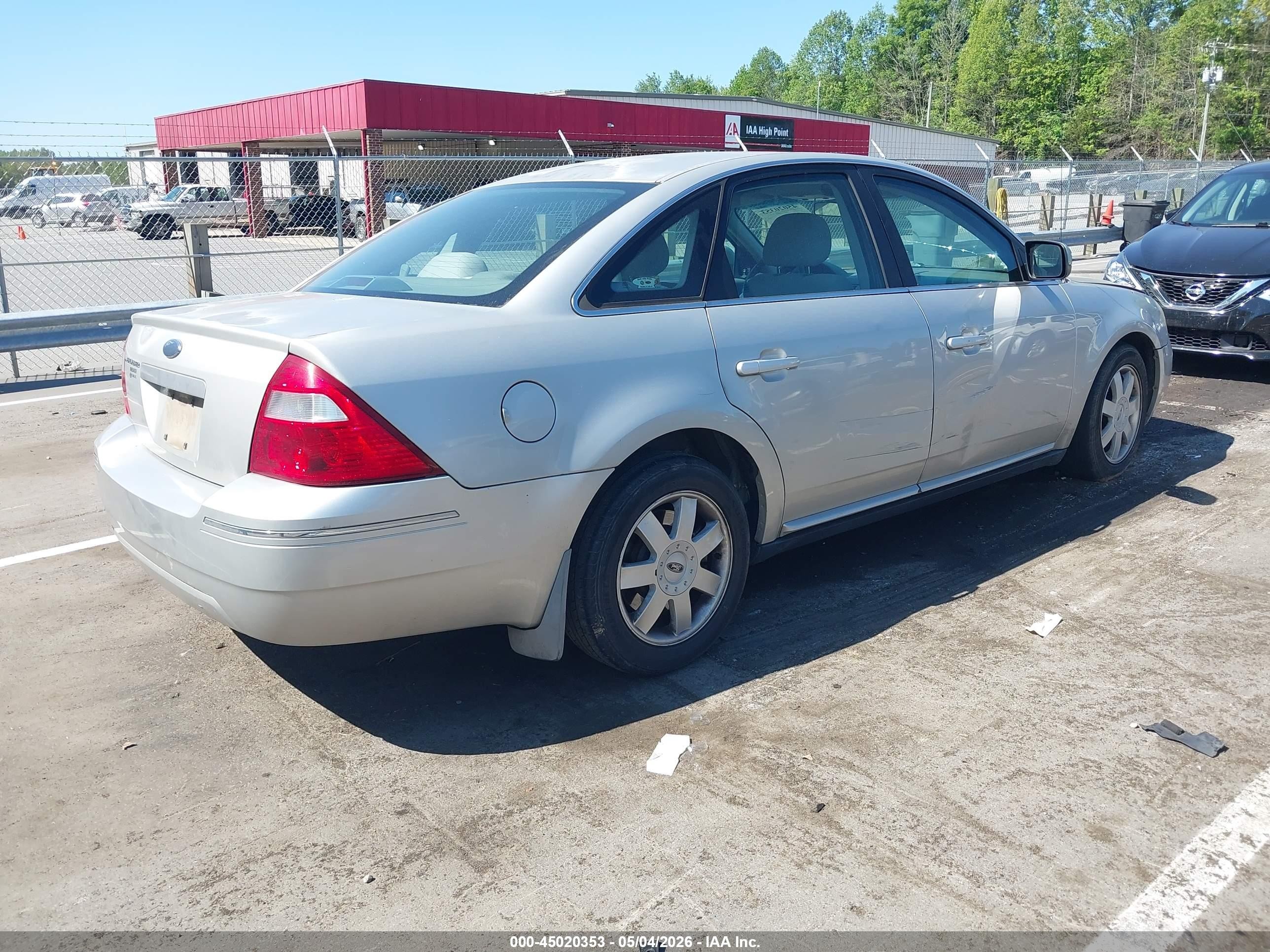 2006 Ford Five Hundred Se Gray vin: 1FAHP23116G160005