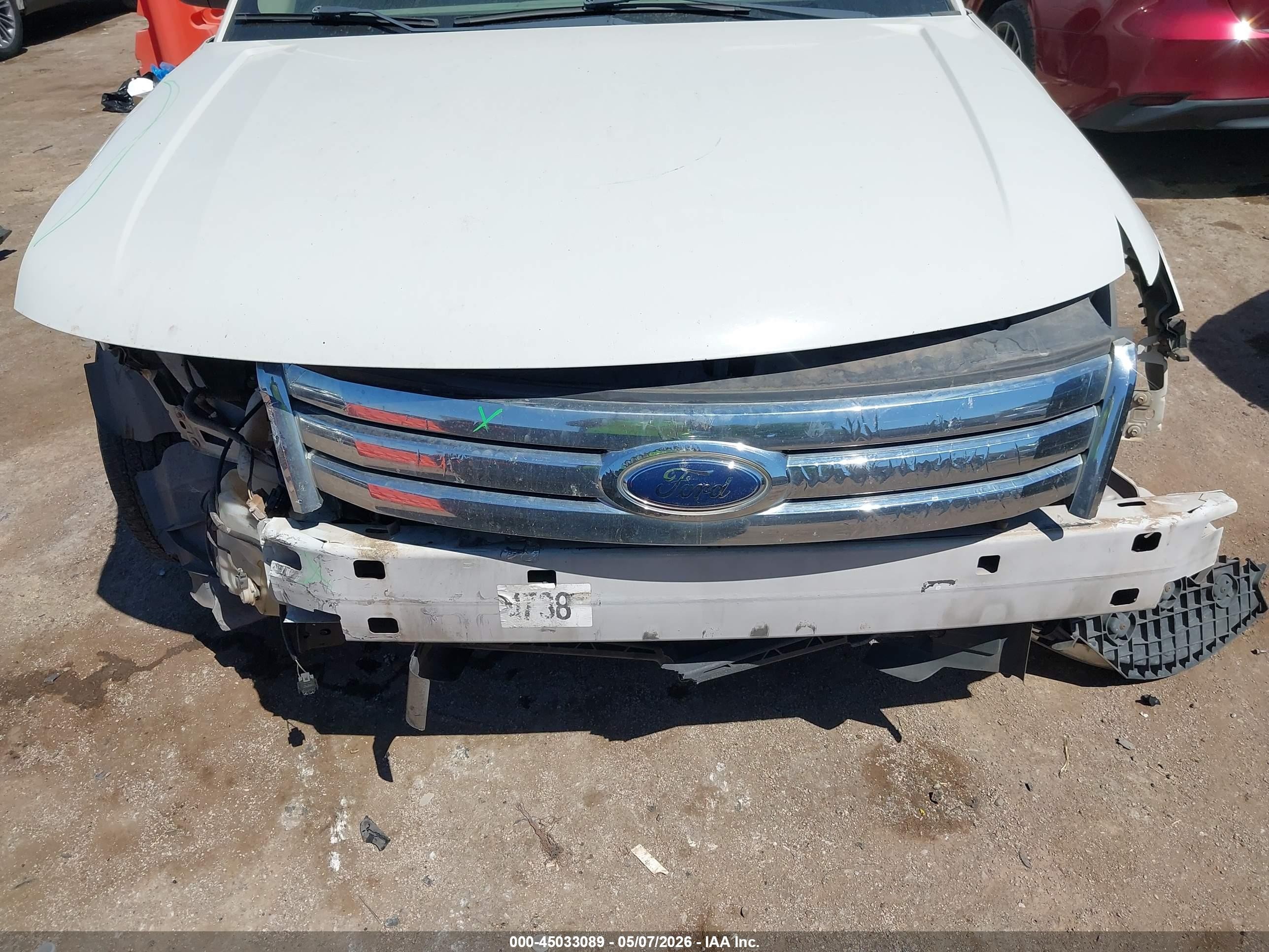 2009 Ford Taurus Se White vin: 1FAHP23W99G119489