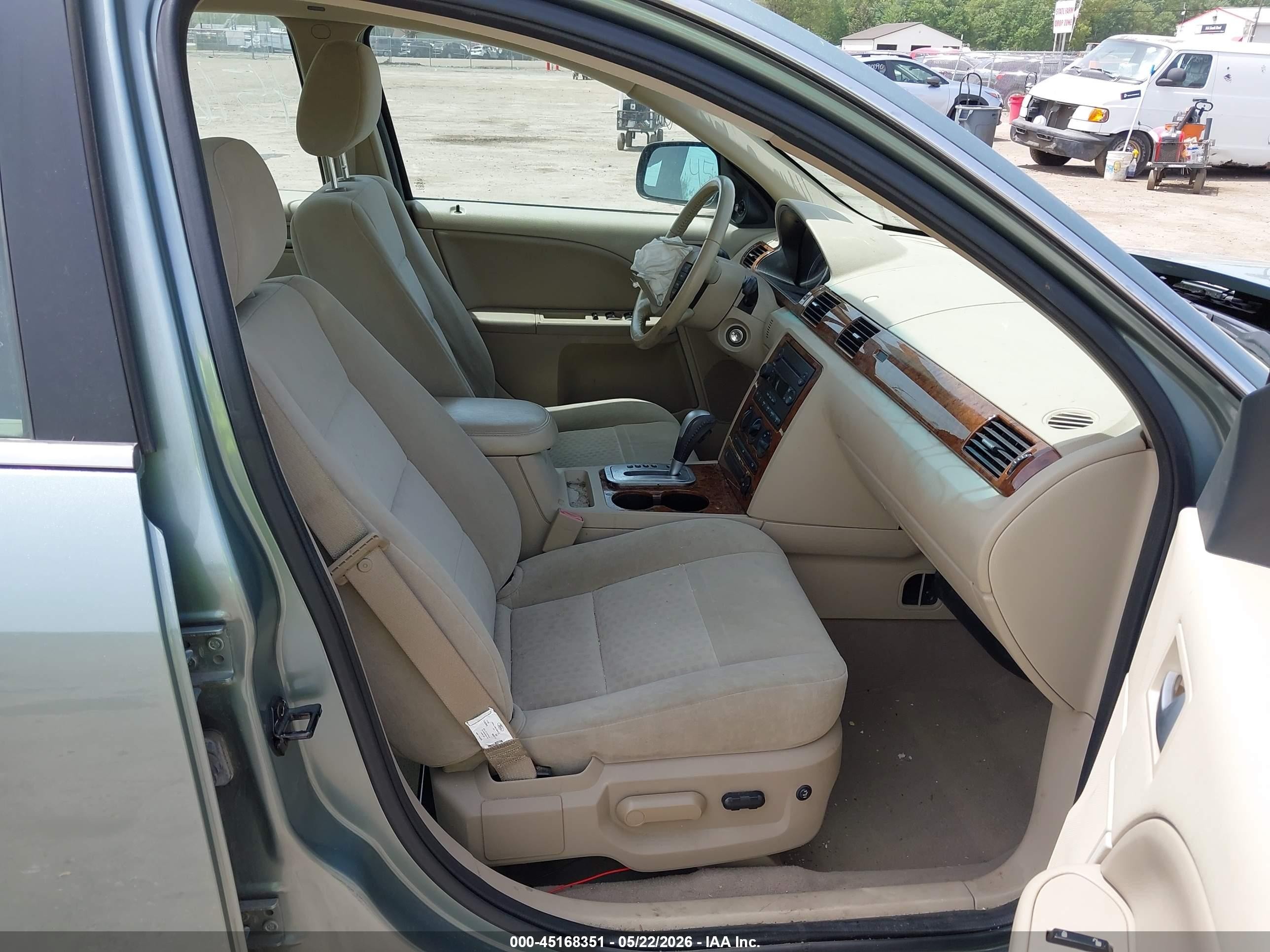 2007 Ford Five Hundred Sel Light Blue vin: 1FAHP24107G142045
