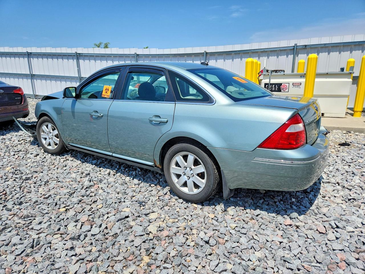 2007 Ford Five Hundred Sel Teal vin: 1FAHP24127G121259