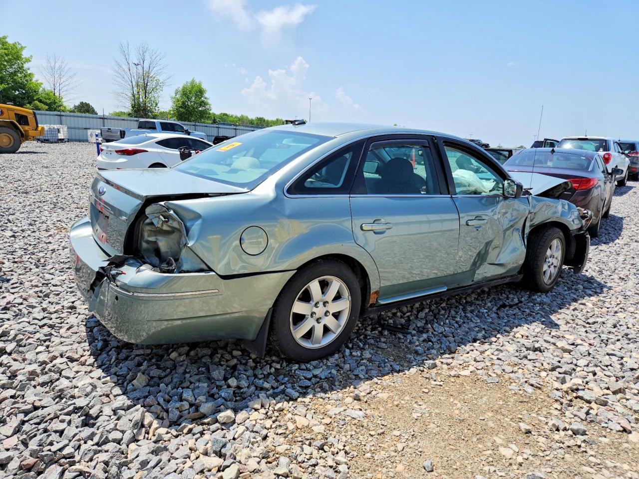 2007 Ford Five Hundred Sel Teal vin: 1FAHP24127G121259