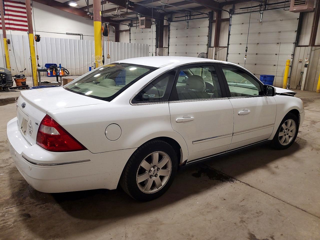 2006 Ford Five Hundred Sel White vin: 1FAHP24136G113556
