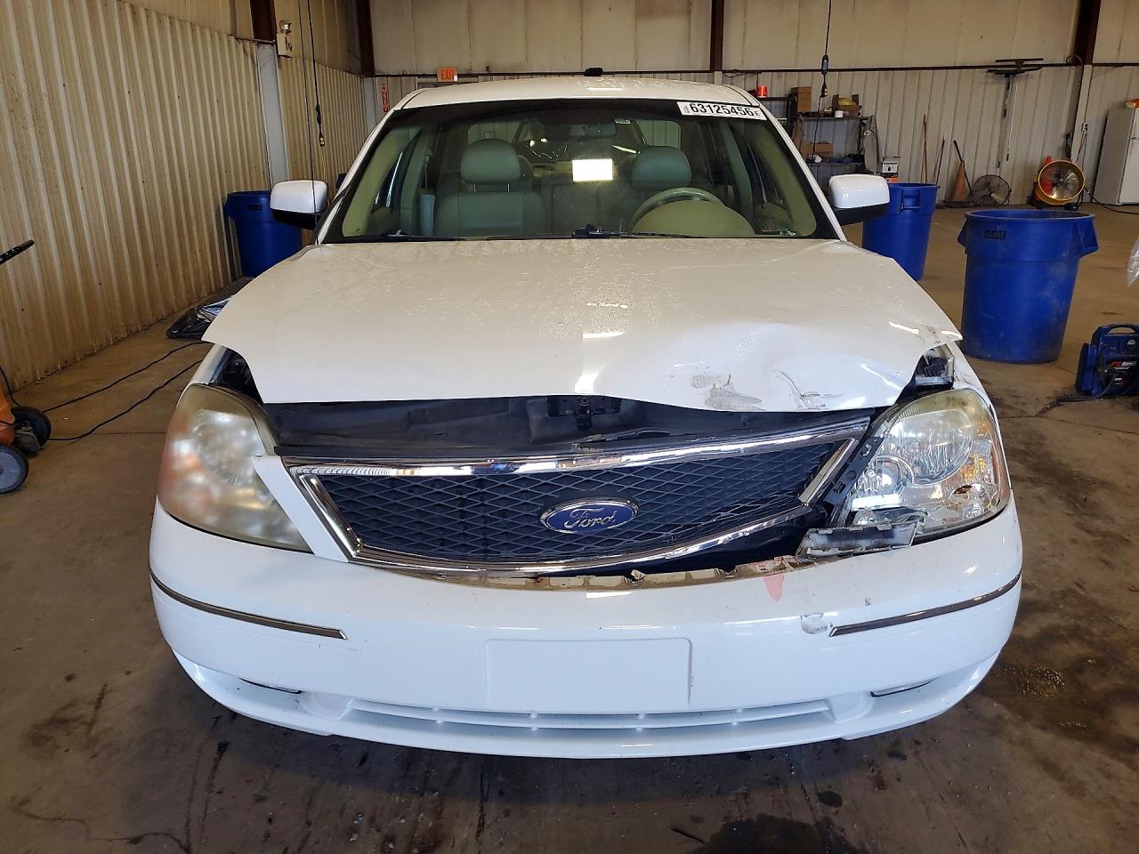 2006 Ford Five Hundred Sel White vin: 1FAHP24136G113556