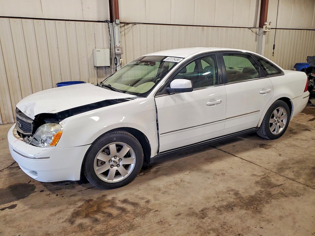 2006 Ford Five Hundred Sel White vin: 1FAHP24136G113556