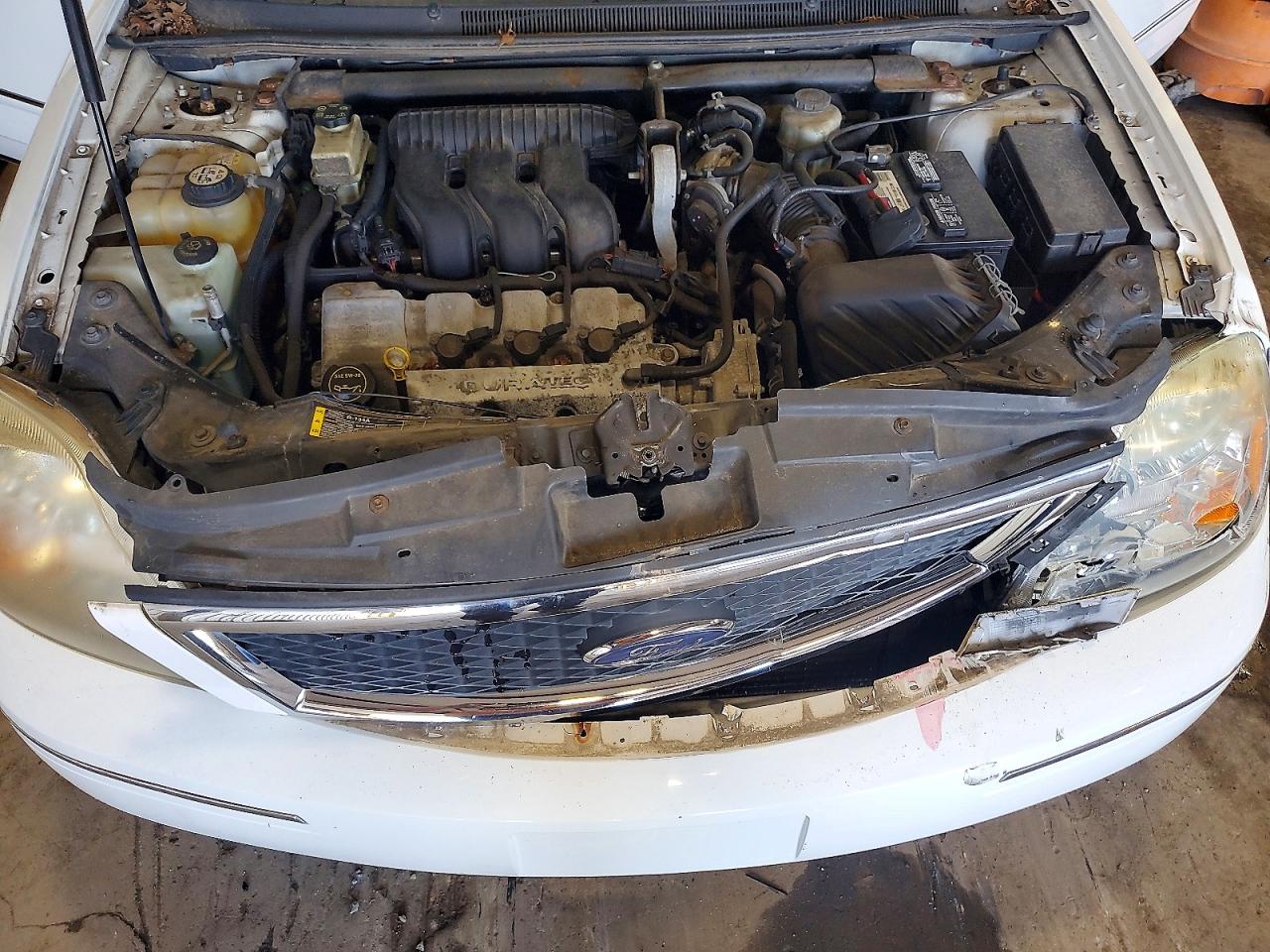 2006 Ford Five Hundred Sel White vin: 1FAHP24136G113556