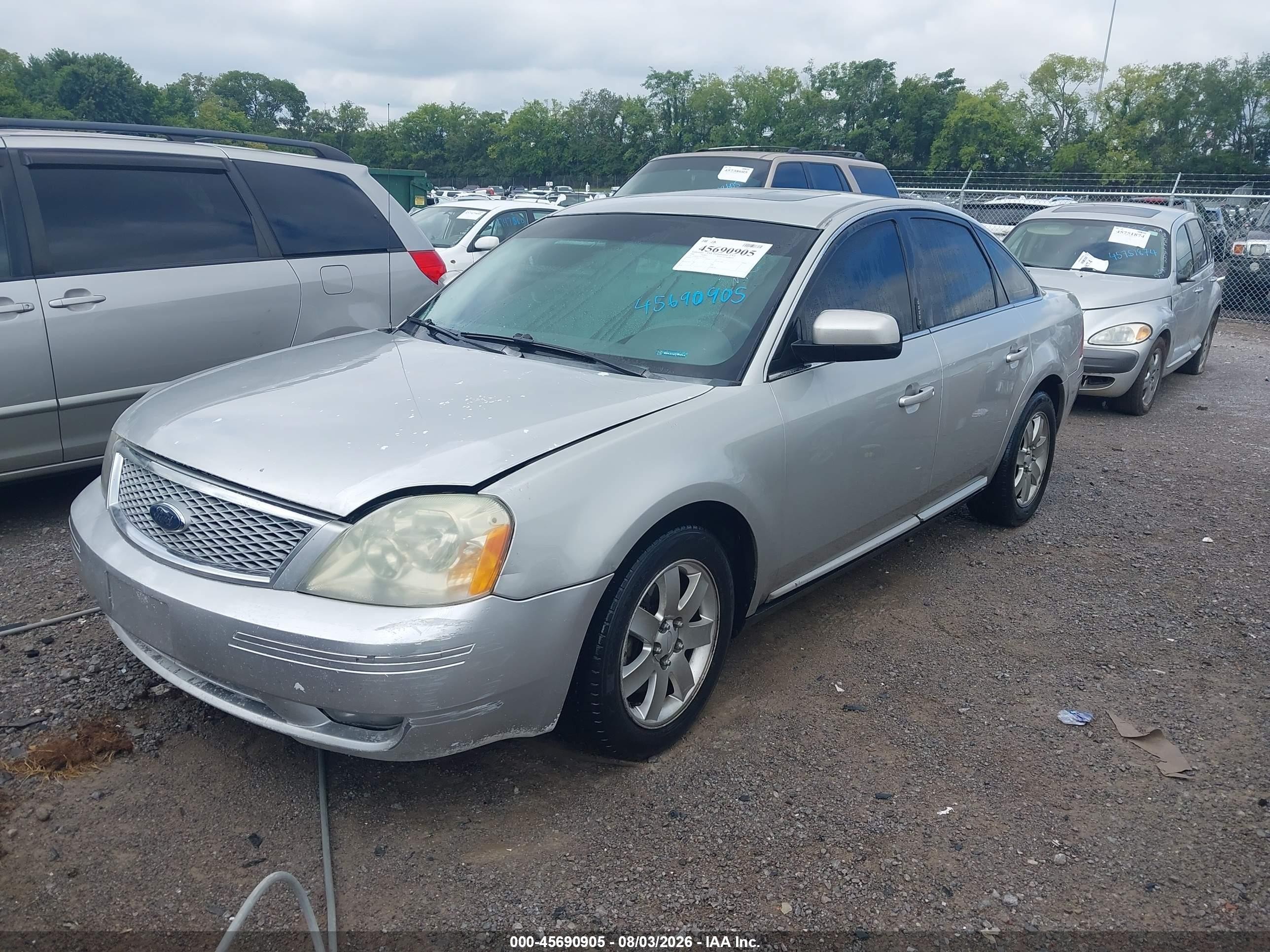2006 Ford Five Hundred Sel Серебряный vin: 1FAHP24136G180142